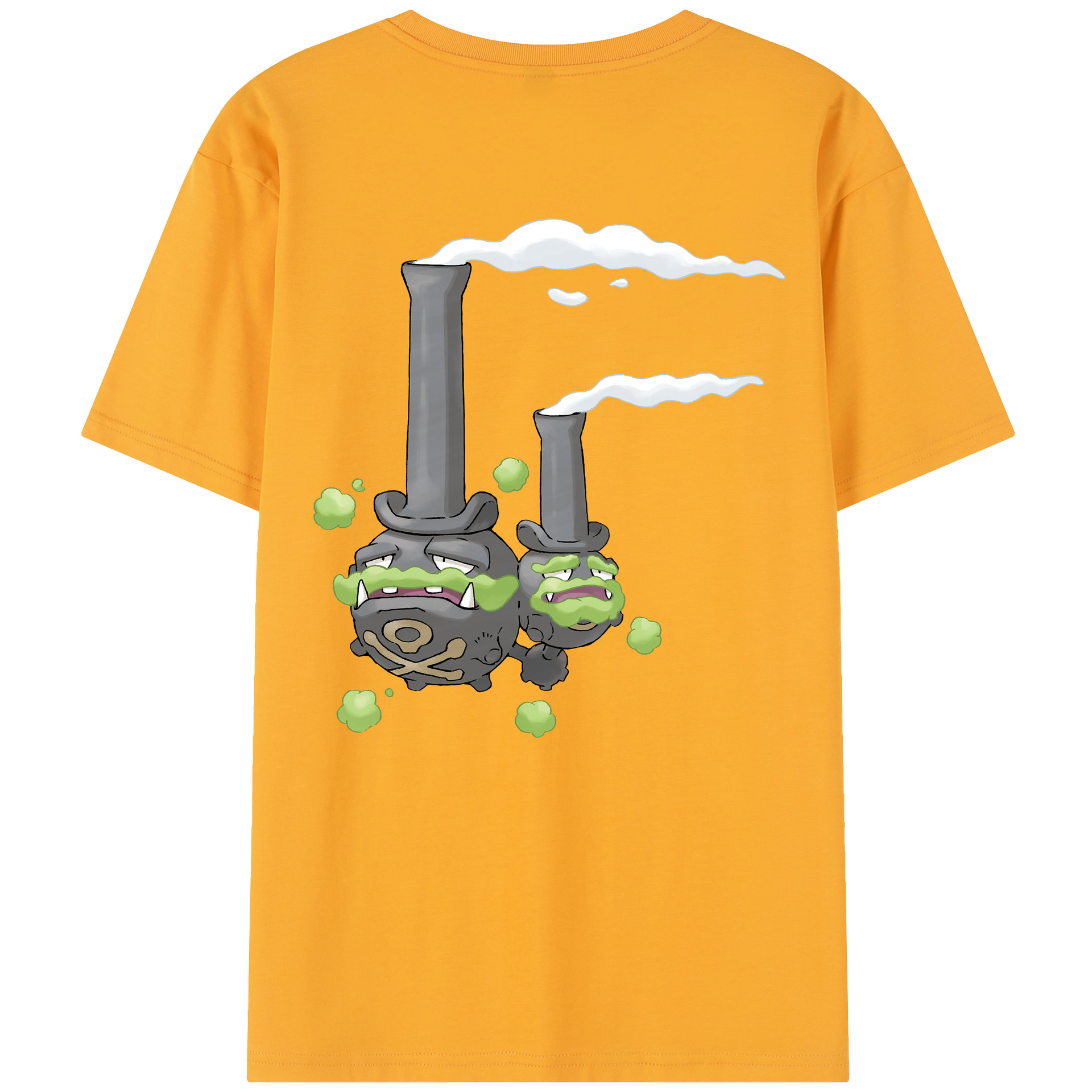 （画像用） ポケットモンスター Pokémon 綿100％半袖Tシャツ（背面プリント）