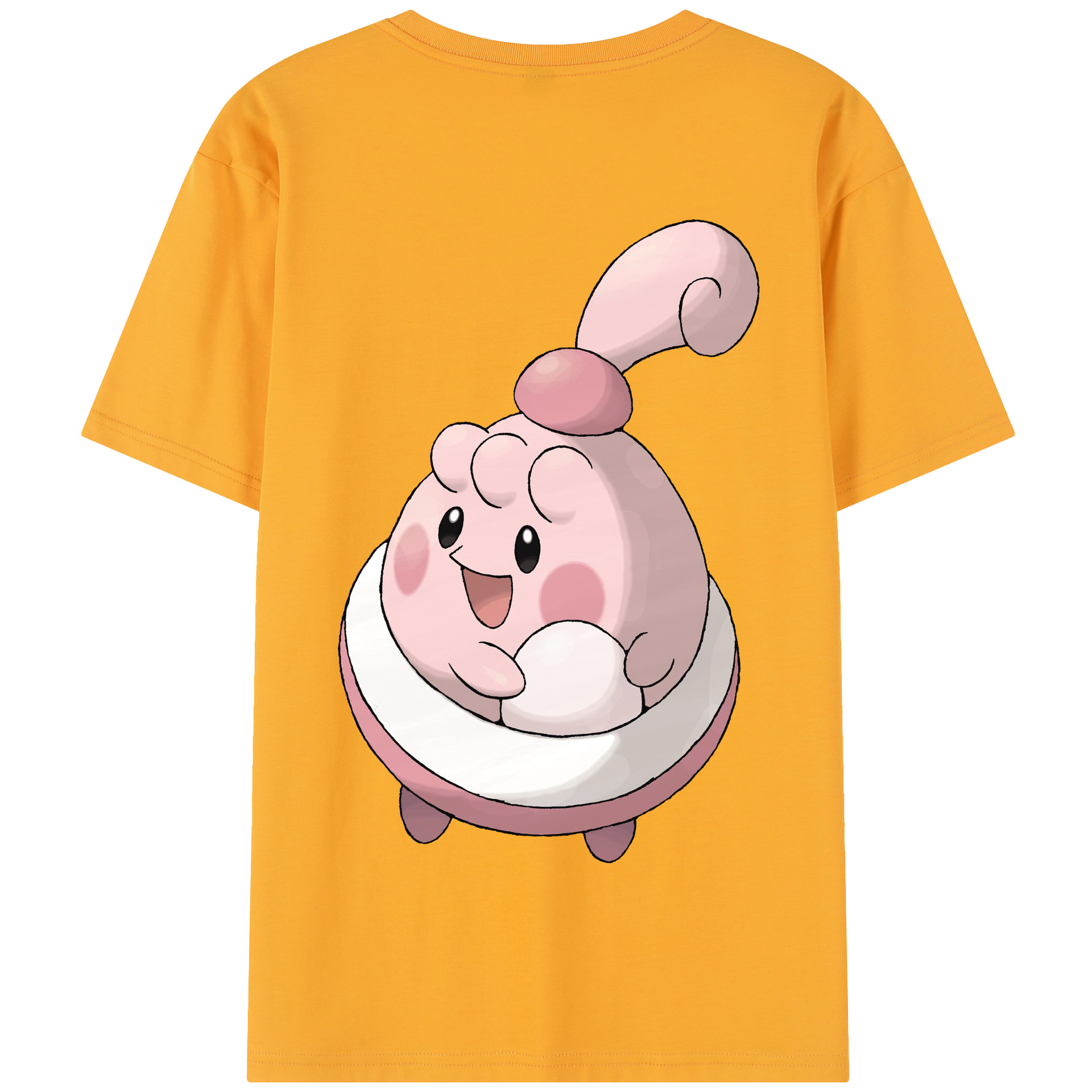 （画像用） ポケットモンスター Pokémon 綿100％半袖Tシャツ（背面プリント）
