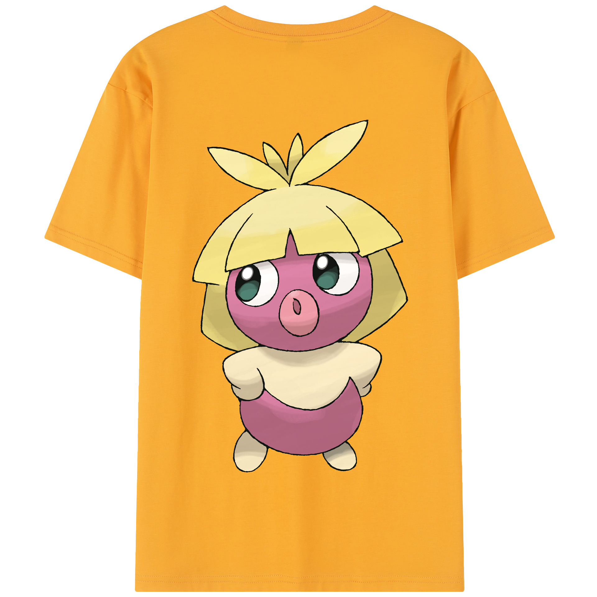 （画像用） ポケットモンスター Pokémon 綿100％半袖Tシャツ（背面プリント）