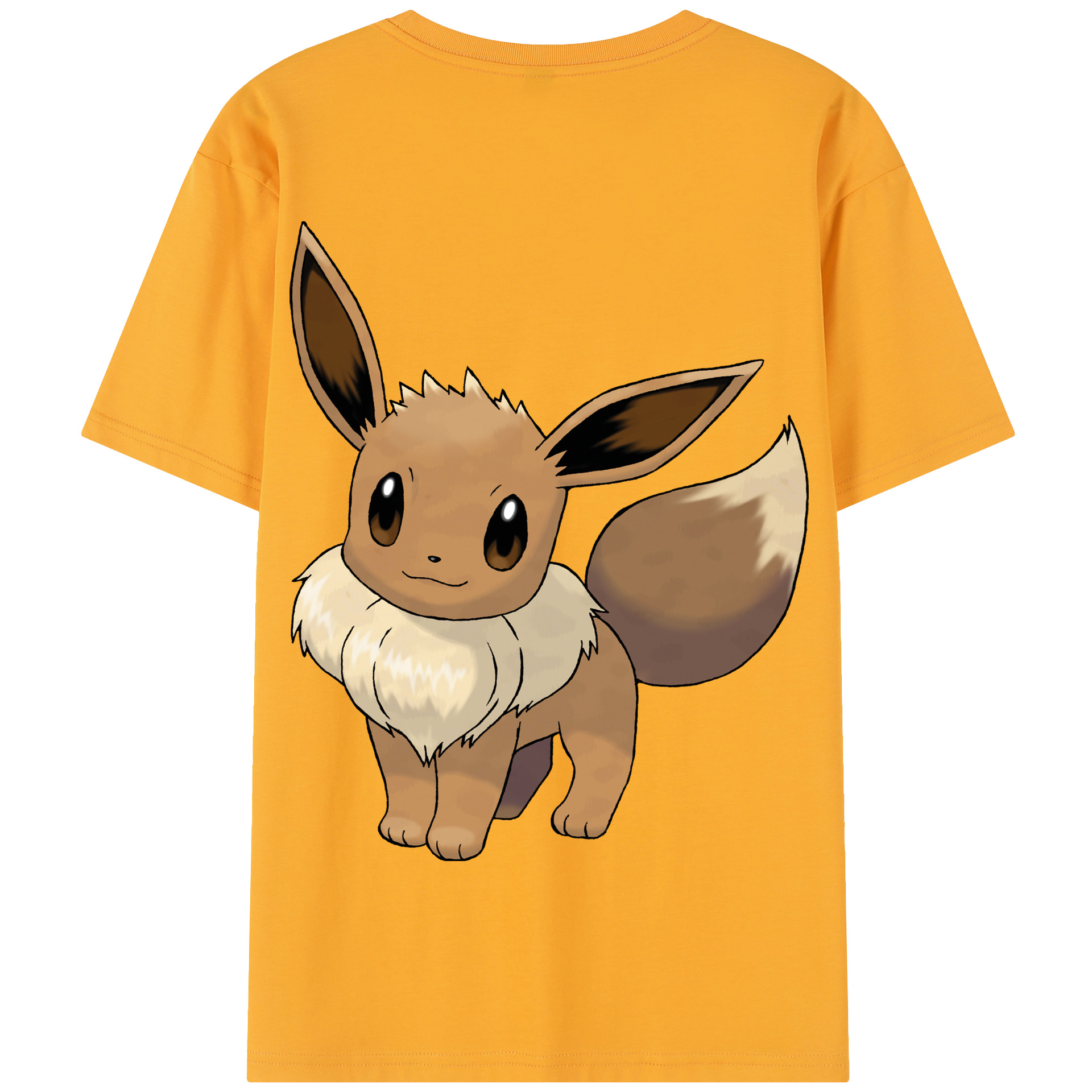（画像用） ポケットモンスター Pokémon 綿100％半袖Tシャツ（背面プリント）
