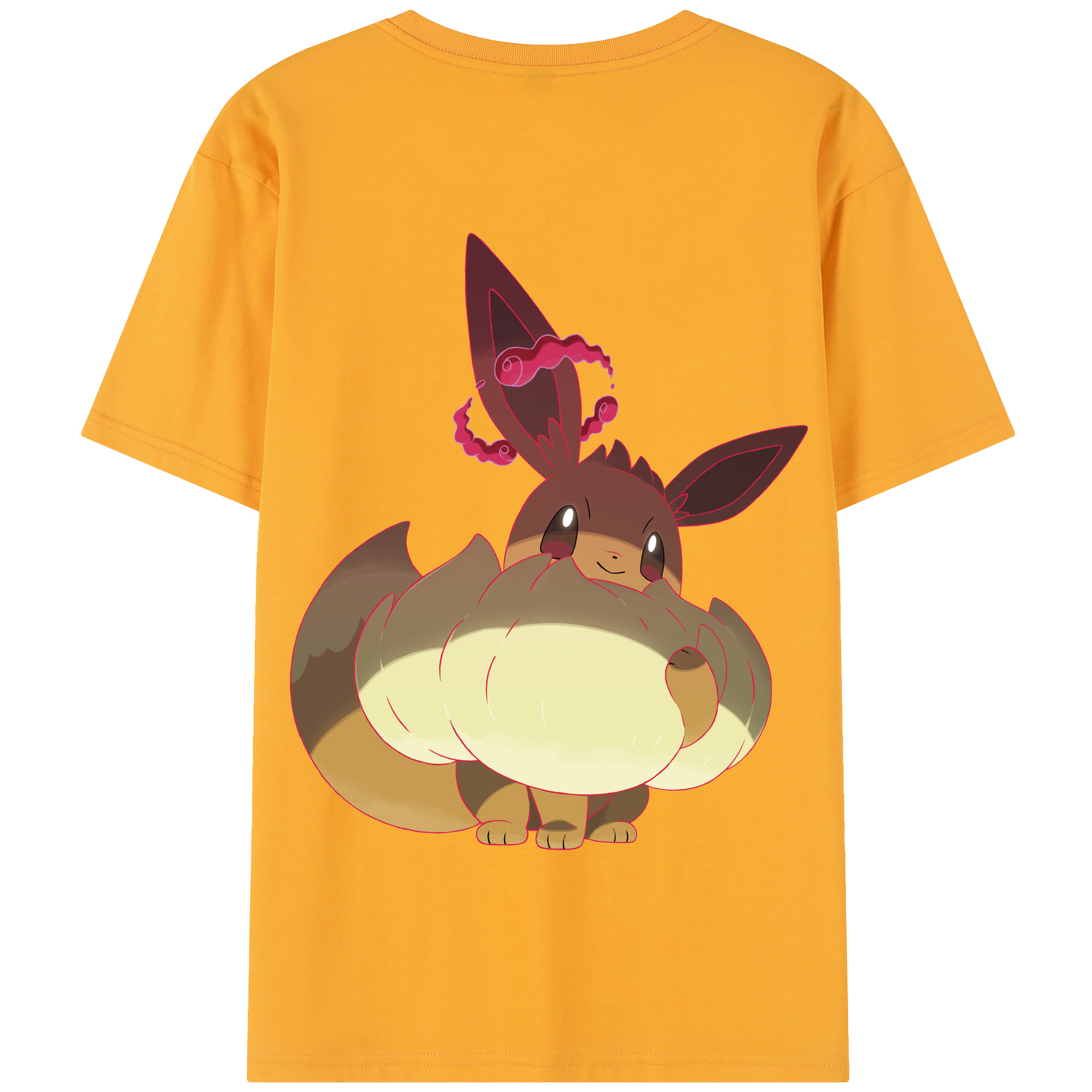 （画像用） ポケットモンスター Pokémon 綿100％半袖Tシャツ（背面プリント）