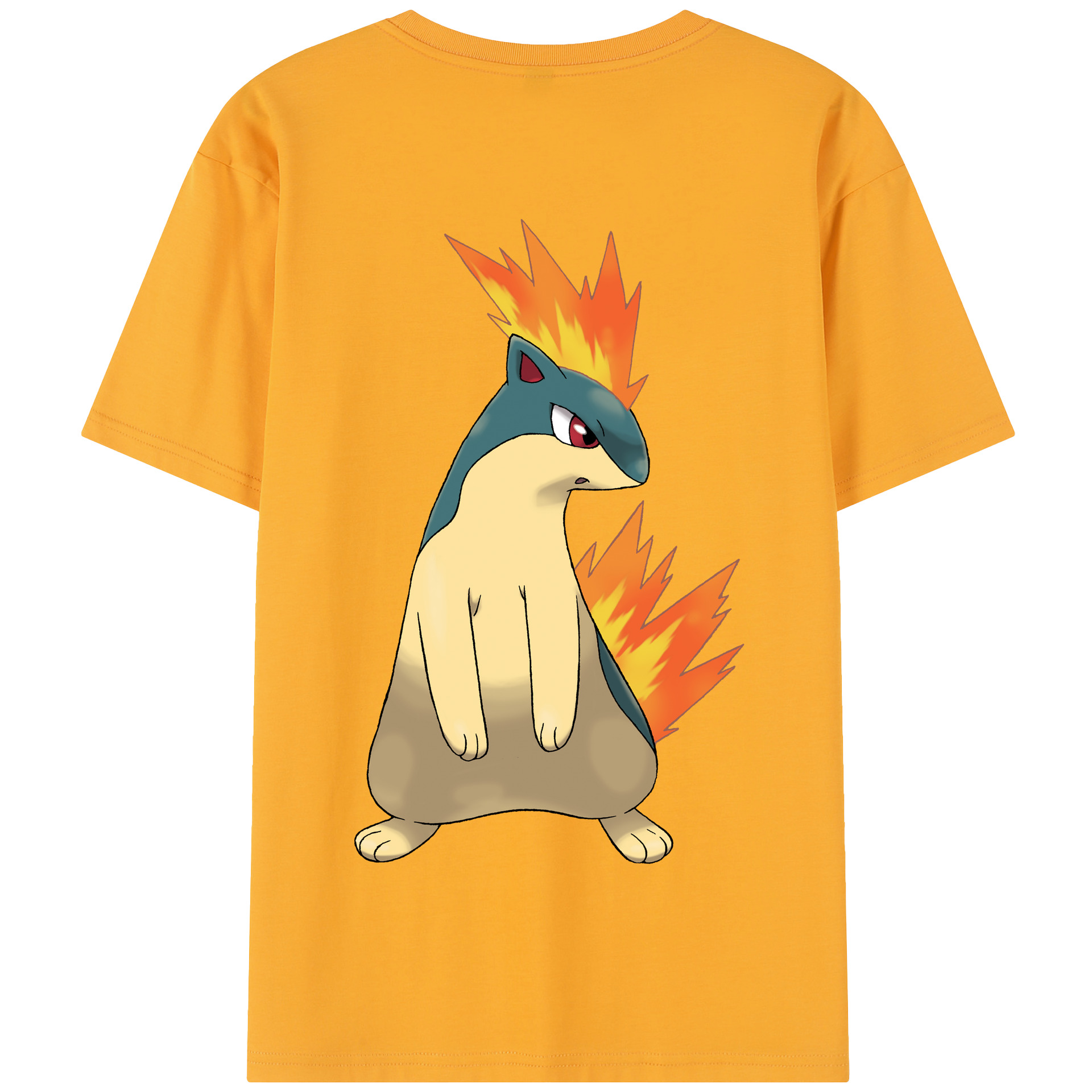 （画像用） ポケットモンスター Pokémon 綿100％半袖Tシャツ（背面プリント）