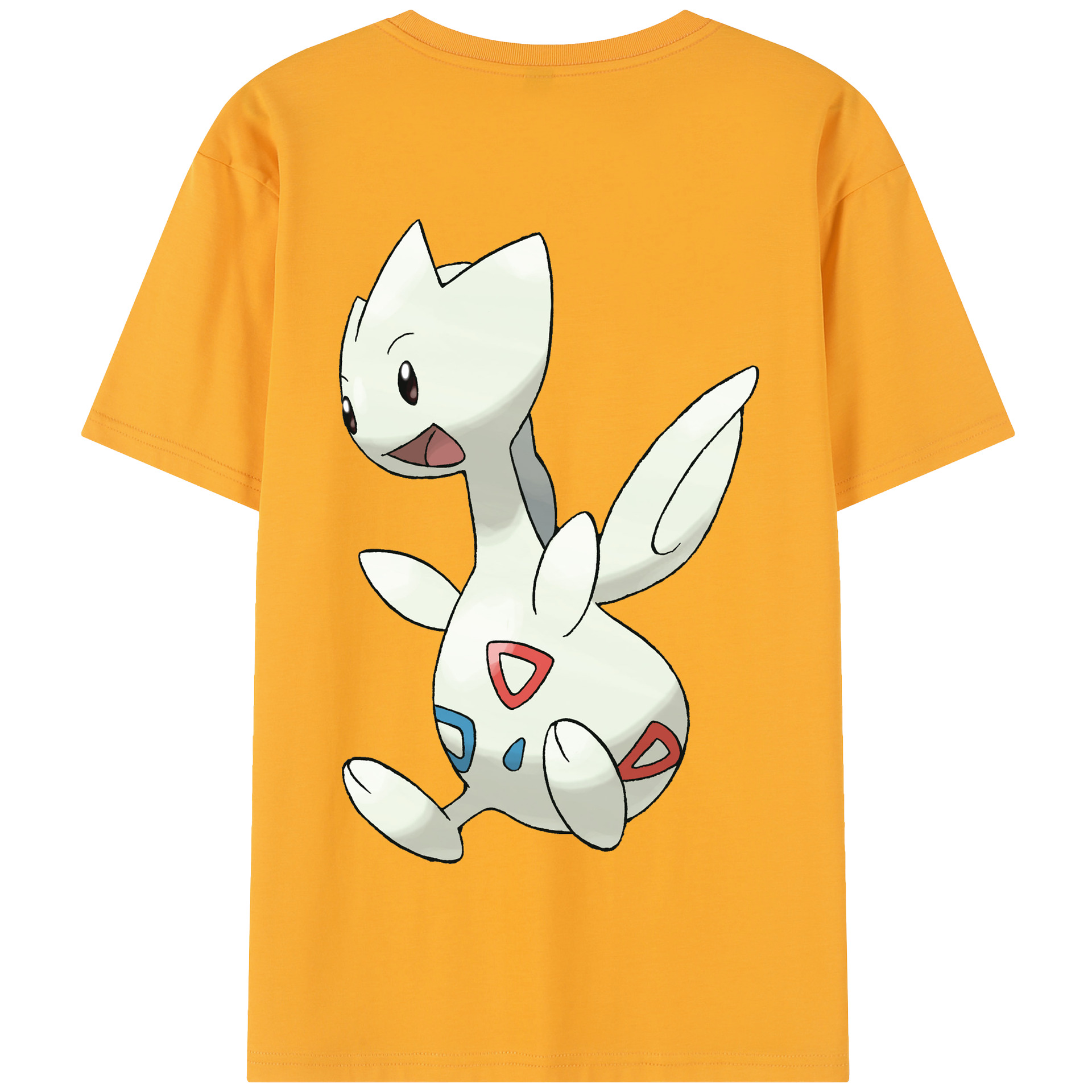 （画像用） ポケットモンスター Pokémon 綿100％半袖Tシャツ（背面プリント）