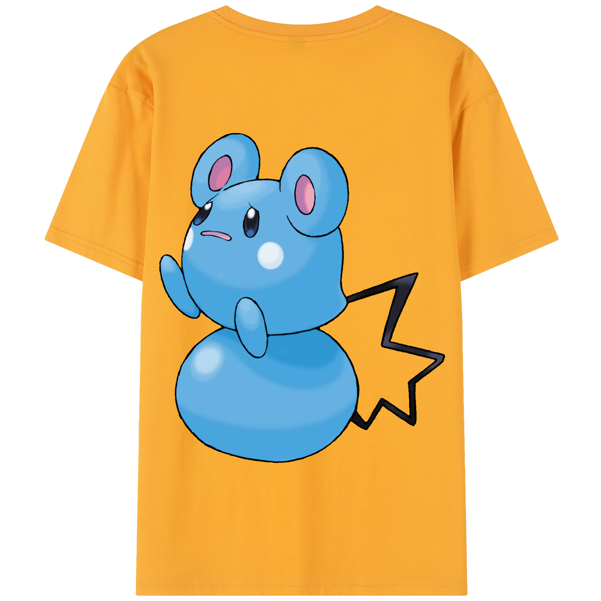 （画像用） ポケットモンスター Pokémon 綿100％半袖Tシャツ（背面プリント）