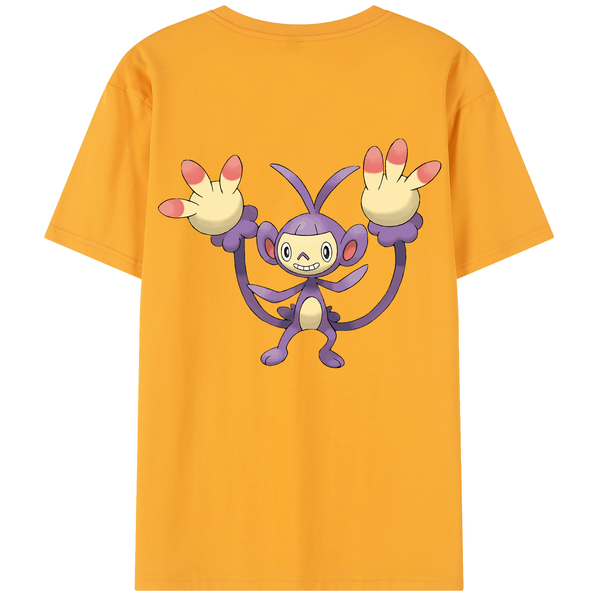 （画像用） ポケットモンスター Pokémon 綿100％半袖Tシャツ（背面プリント）