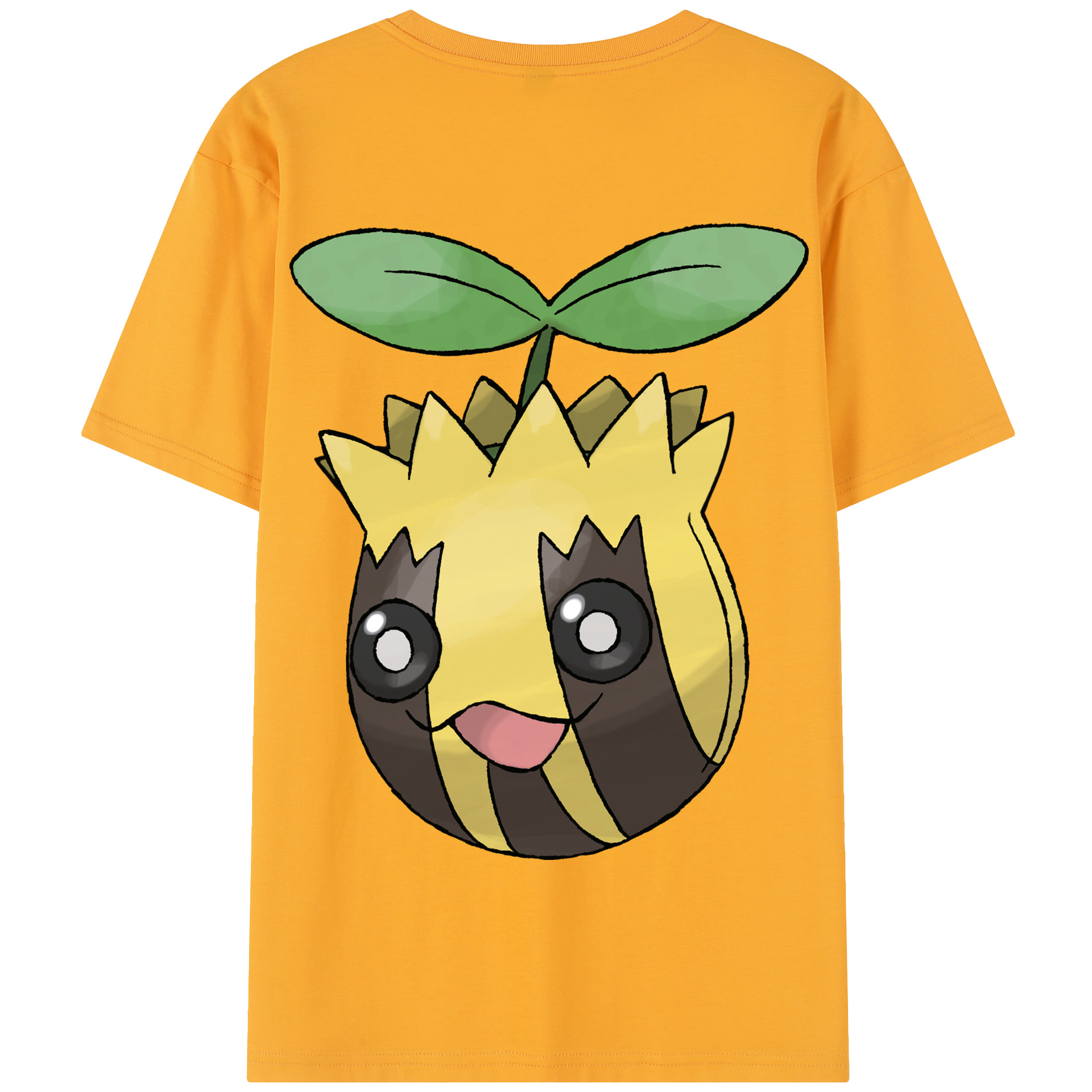 （画像用） ポケットモンスター Pokémon 綿100％半袖Tシャツ（背面プリント）
