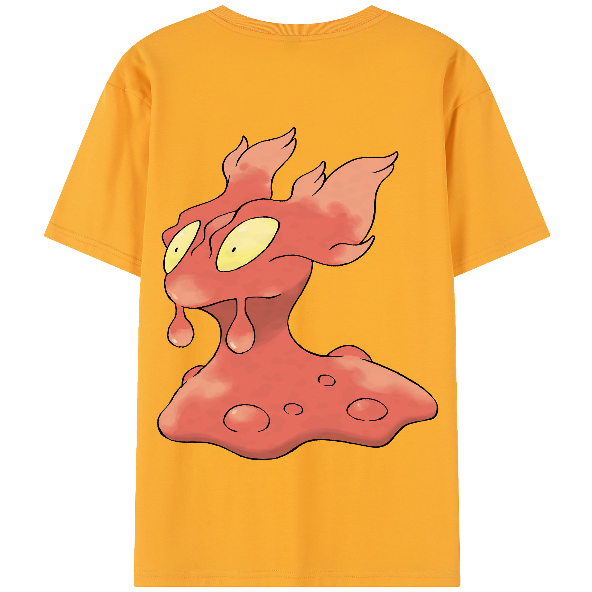 （画像用） ポケットモンスター Pokémon 綿100％半袖Tシャツ（背面プリント）
