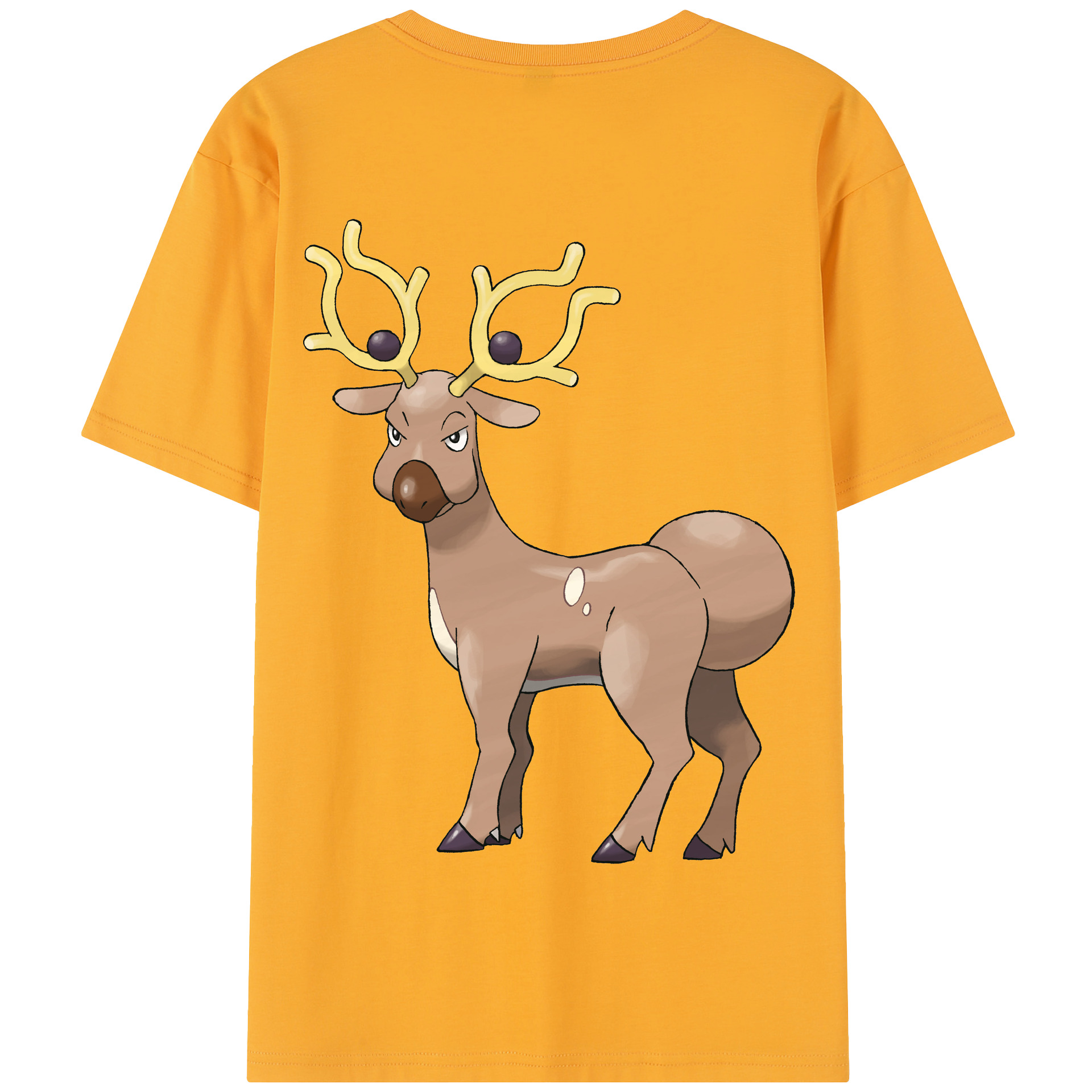 （画像用） ポケットモンスター Pokémon 綿100％半袖Tシャツ（背面プリント）