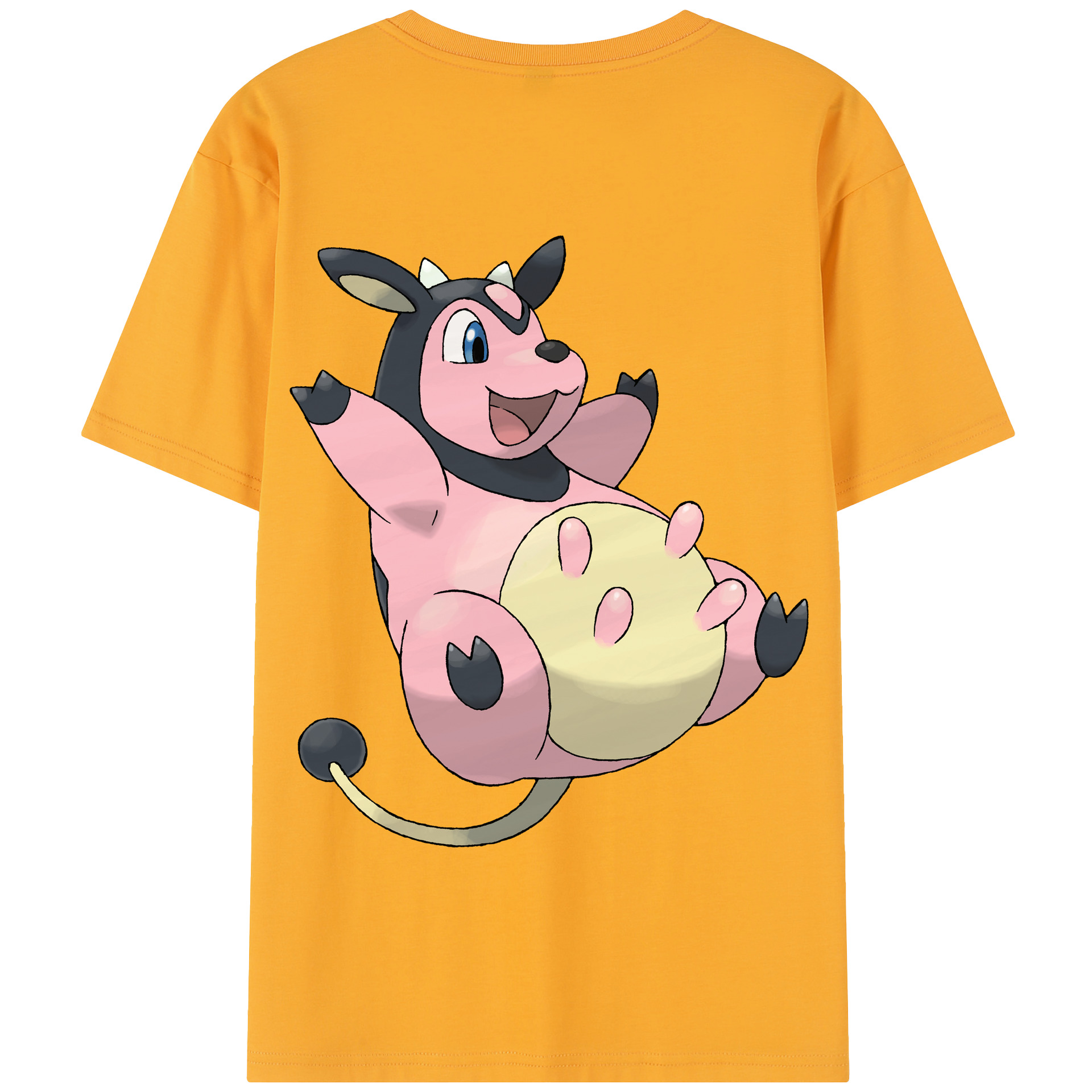 （画像用） ポケットモンスター Pokémon 綿100％半袖Tシャツ（背面プリント）