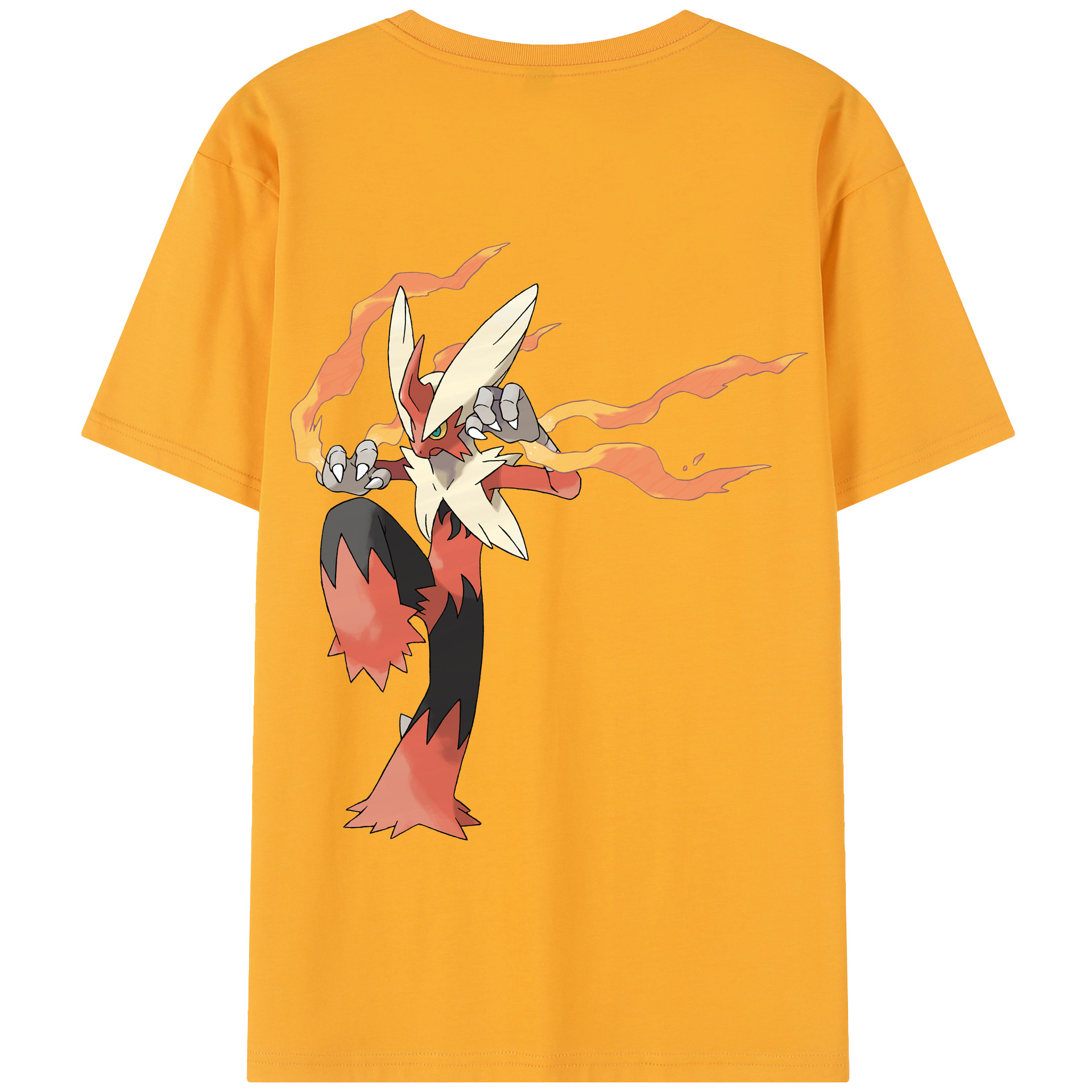（画像用） ポケットモンスター Pokémon 綿100％半袖Tシャツ（背面プリント）