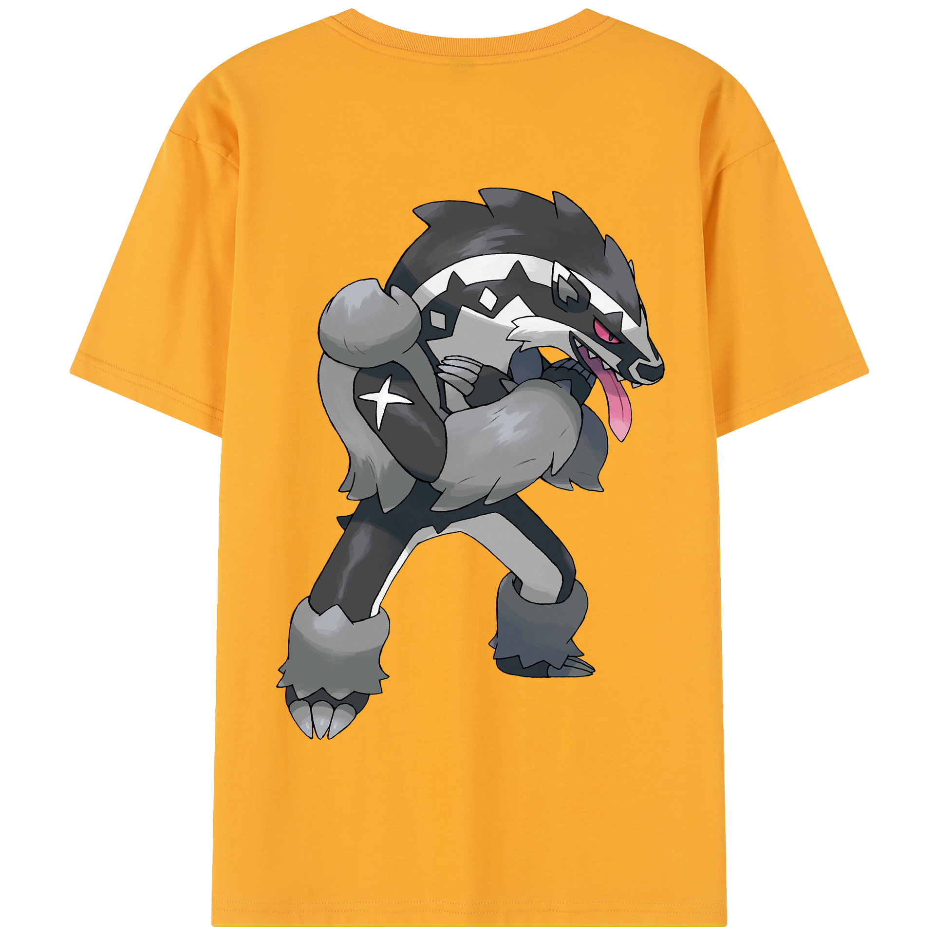 （画像用） ポケットモンスター Pokémon 綿100％半袖Tシャツ（背面プリント）