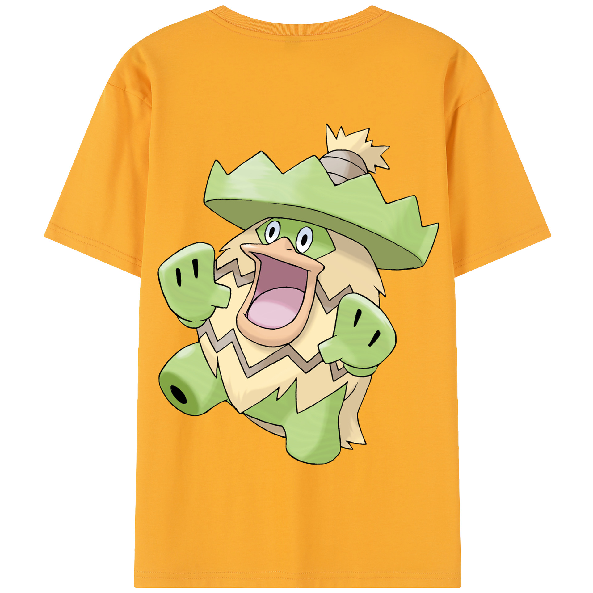 （画像用） ポケットモンスター Pokémon 綿100％半袖Tシャツ（背面プリント）