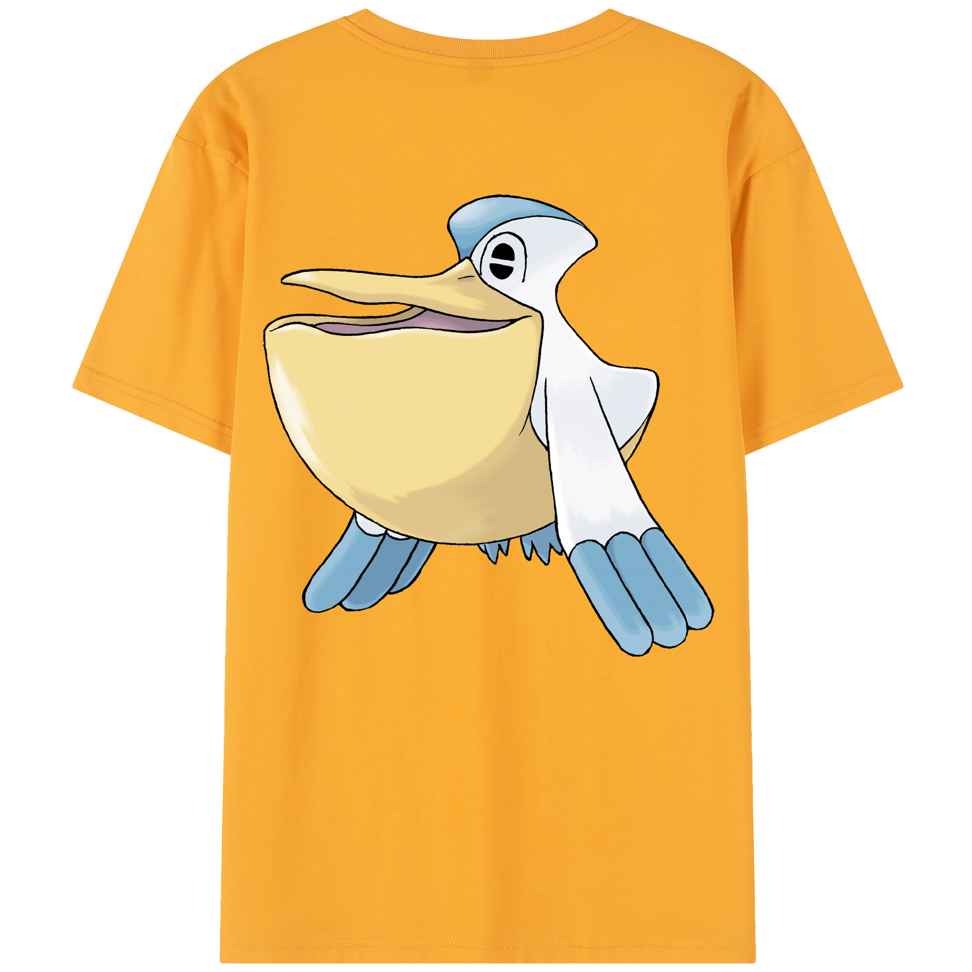 （画像用） ポケットモンスター Pokémon 綿100％半袖Tシャツ（背面プリント）