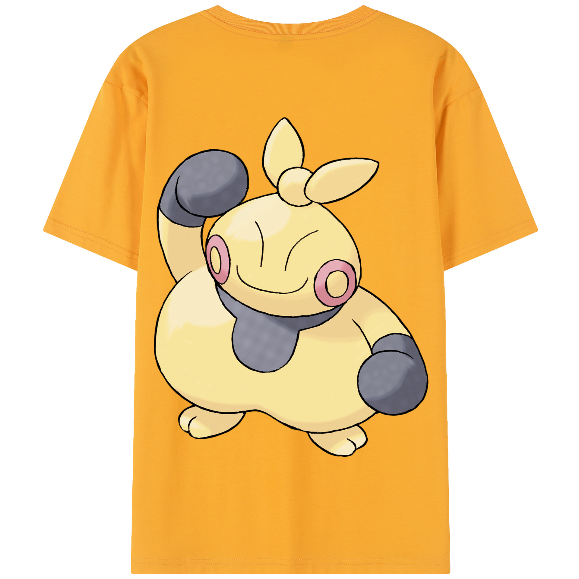 （画像用） ポケットモンスター Pokémon 綿100％半袖Tシャツ（背面プリント）