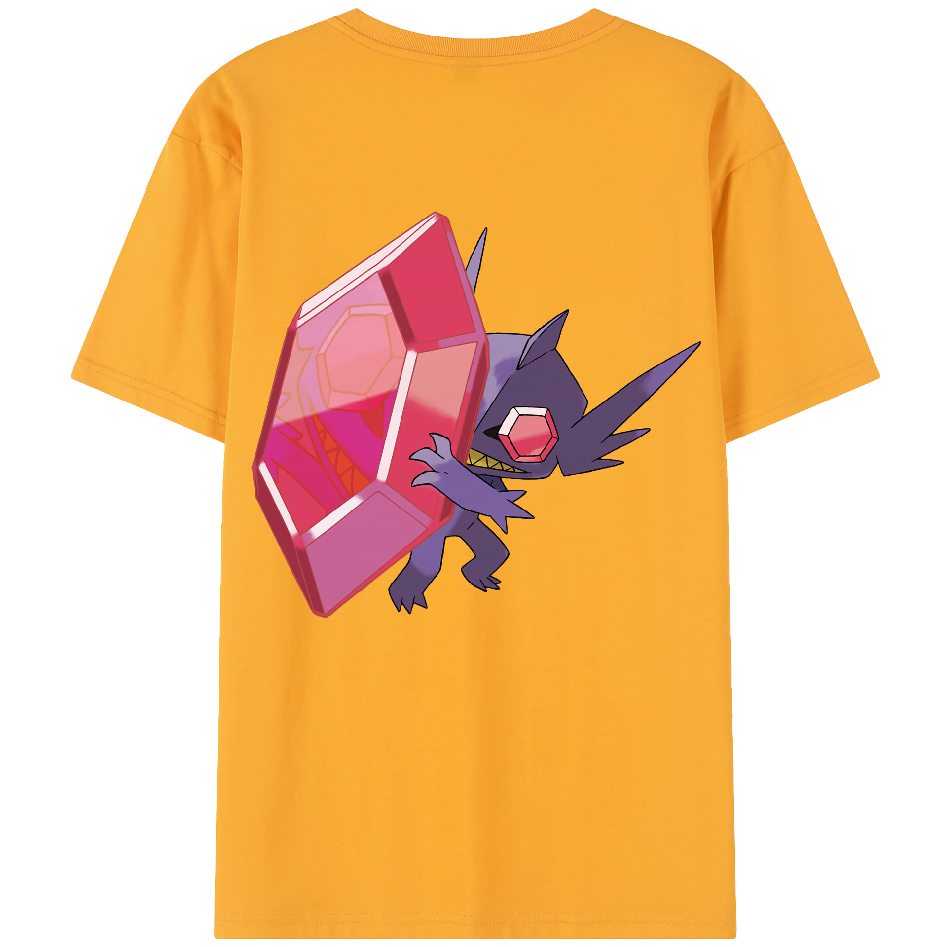 （画像用） ポケットモンスター Pokémon 綿100％半袖Tシャツ（背面プリント）