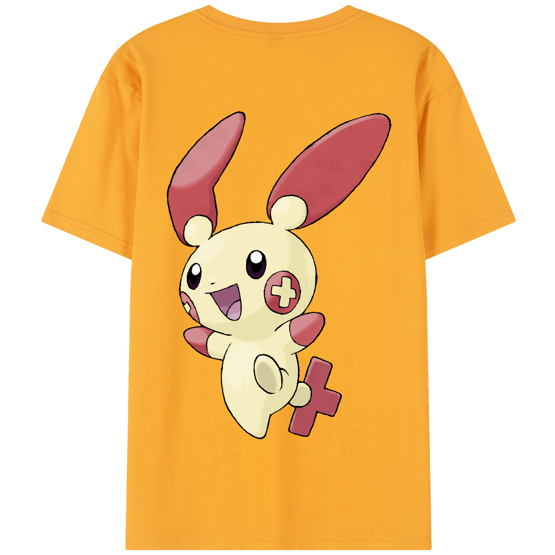 （画像用） ポケットモンスター Pokémon 綿100％半袖Tシャツ（背面プリント）