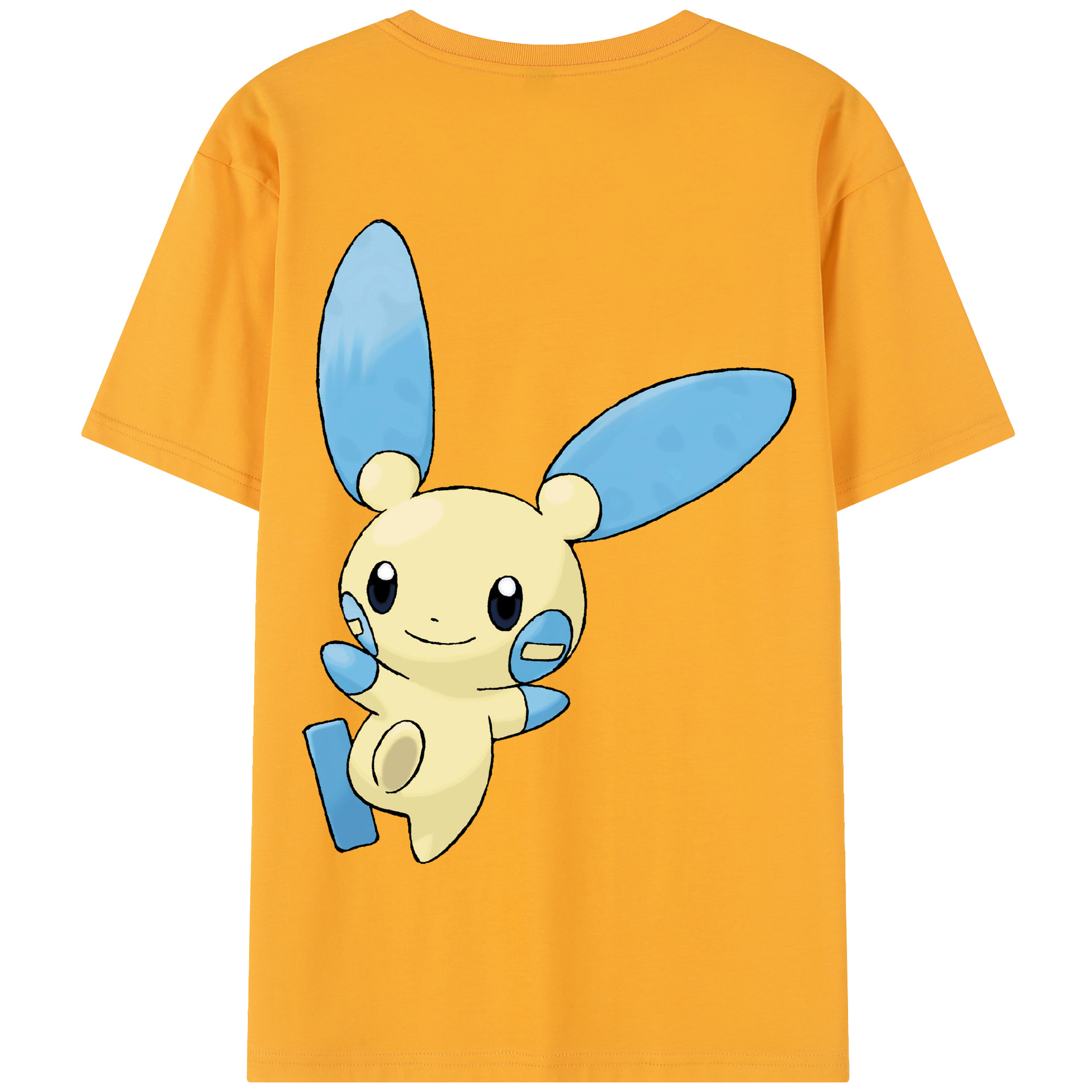 （画像用） ポケットモンスター Pokémon 綿100％半袖Tシャツ（背面プリント）