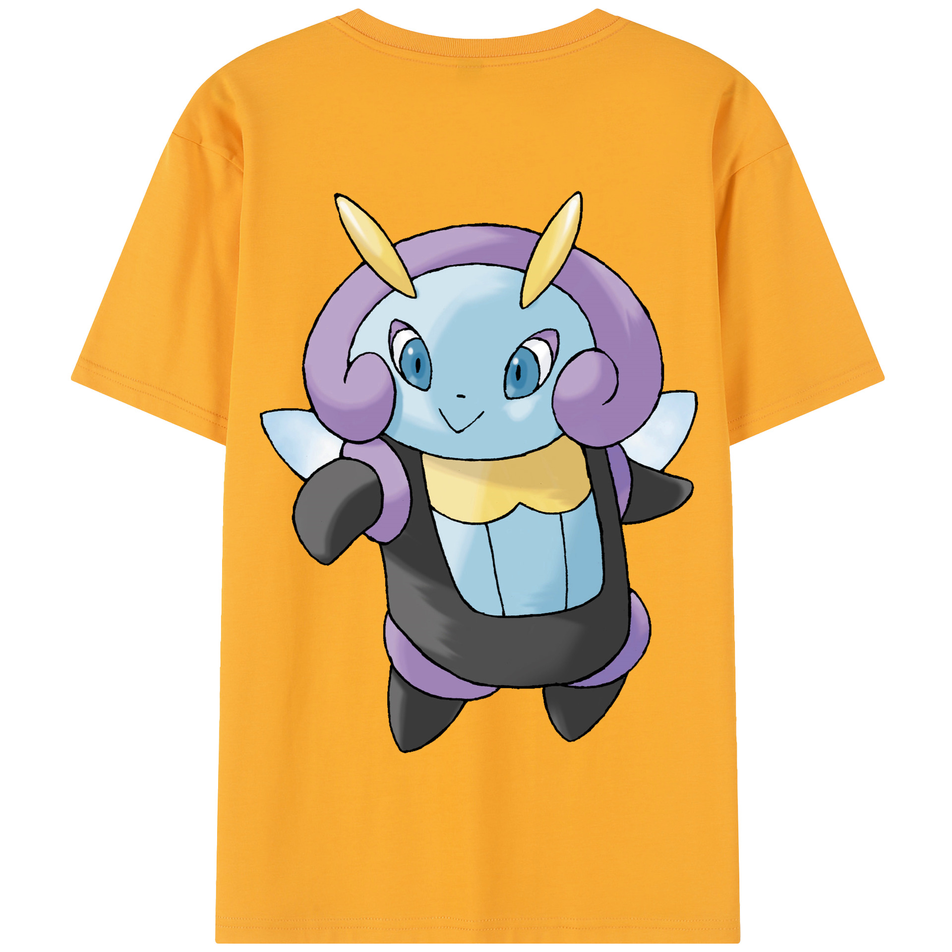 （画像用） ポケットモンスター Pokémon 綿100％半袖Tシャツ（背面プリント）