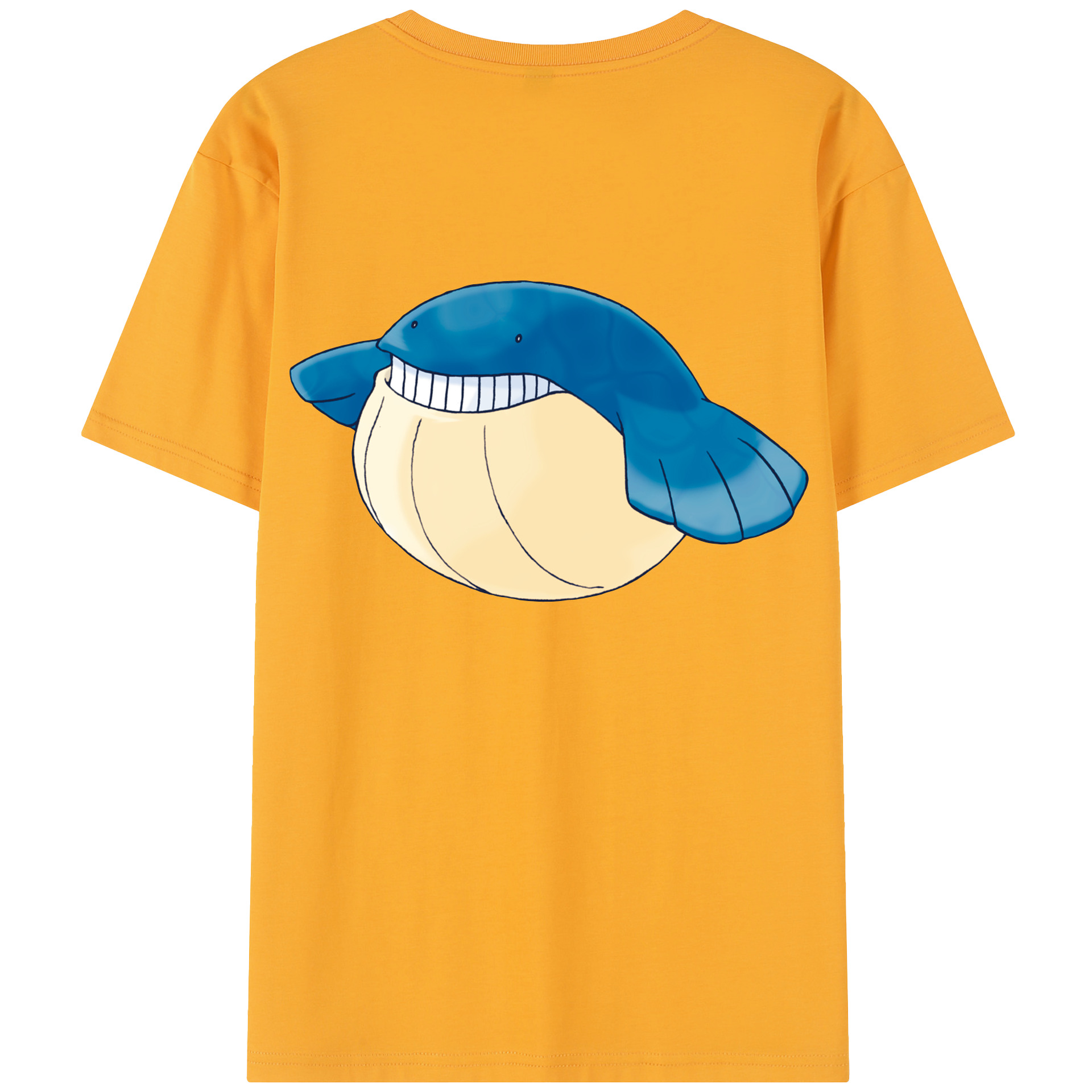 （画像用） ポケットモンスター Pokémon 綿100％半袖Tシャツ（背面プリント）