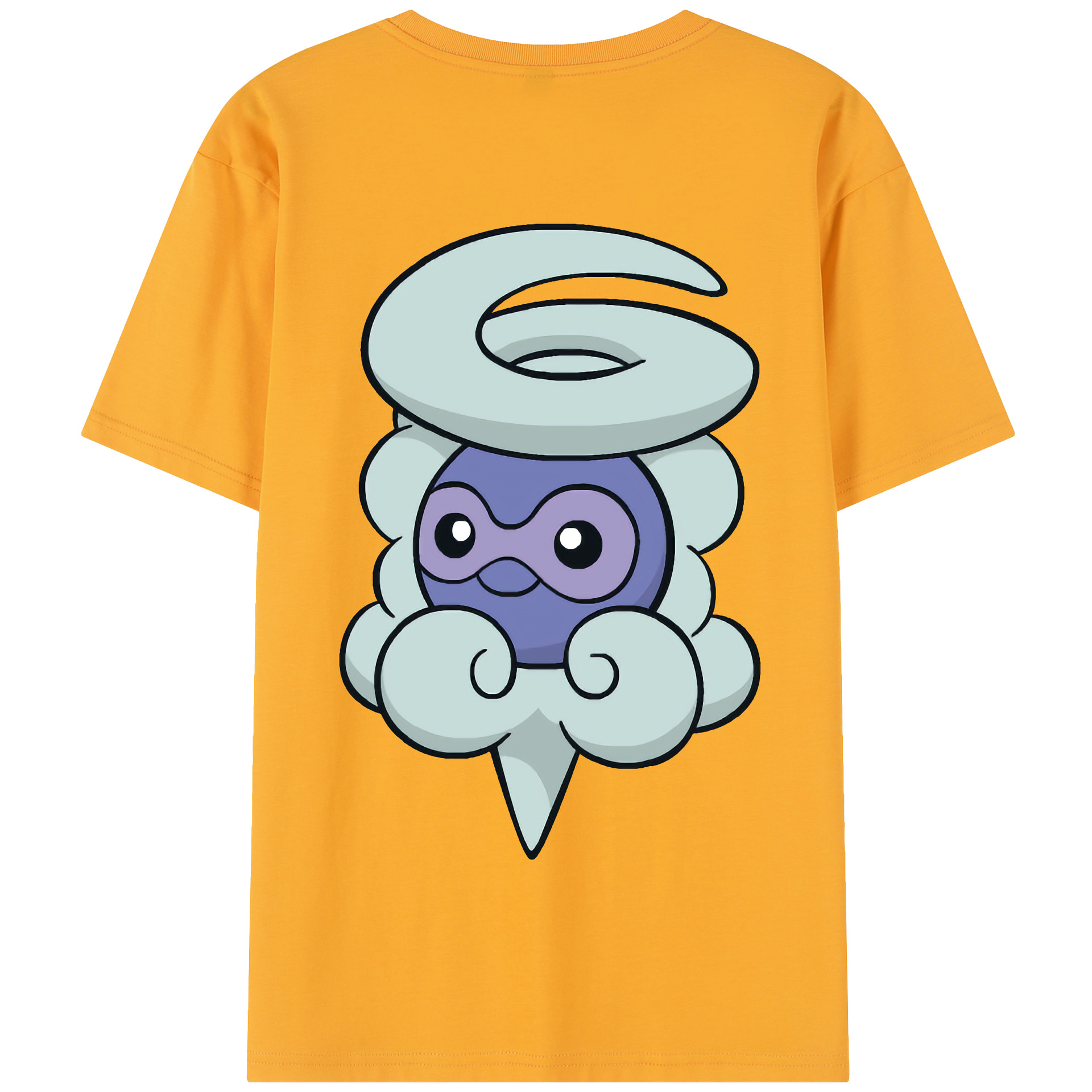 （画像用） ポケットモンスター Pokémon 綿100％半袖Tシャツ（背面プリント）