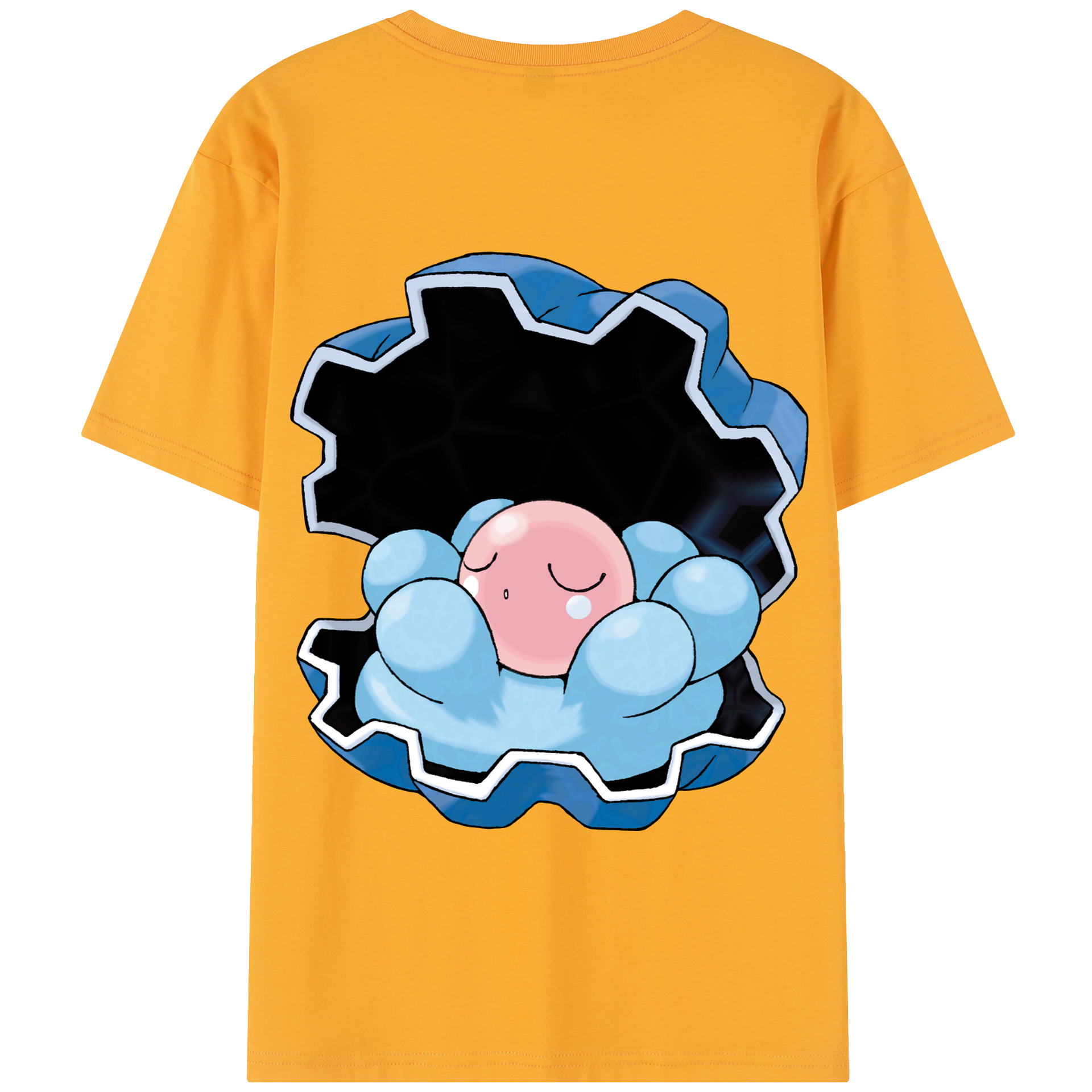 （画像用） ポケットモンスター Pokémon 綿100％半袖Tシャツ（背面プリント）