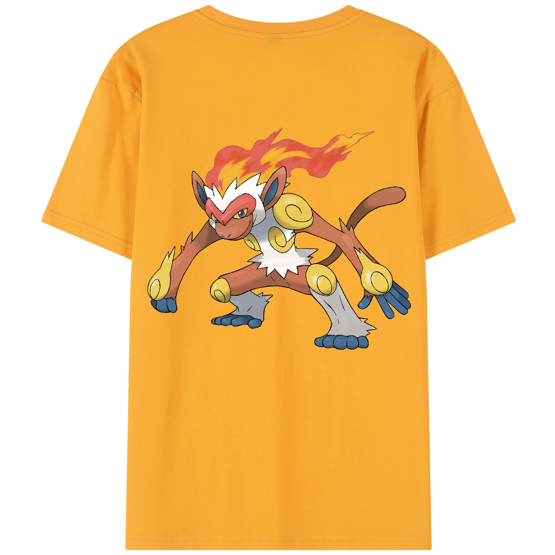 （画像用） ポケットモンスター Pokémon 綿100％半袖Tシャツ（背面プリント）
