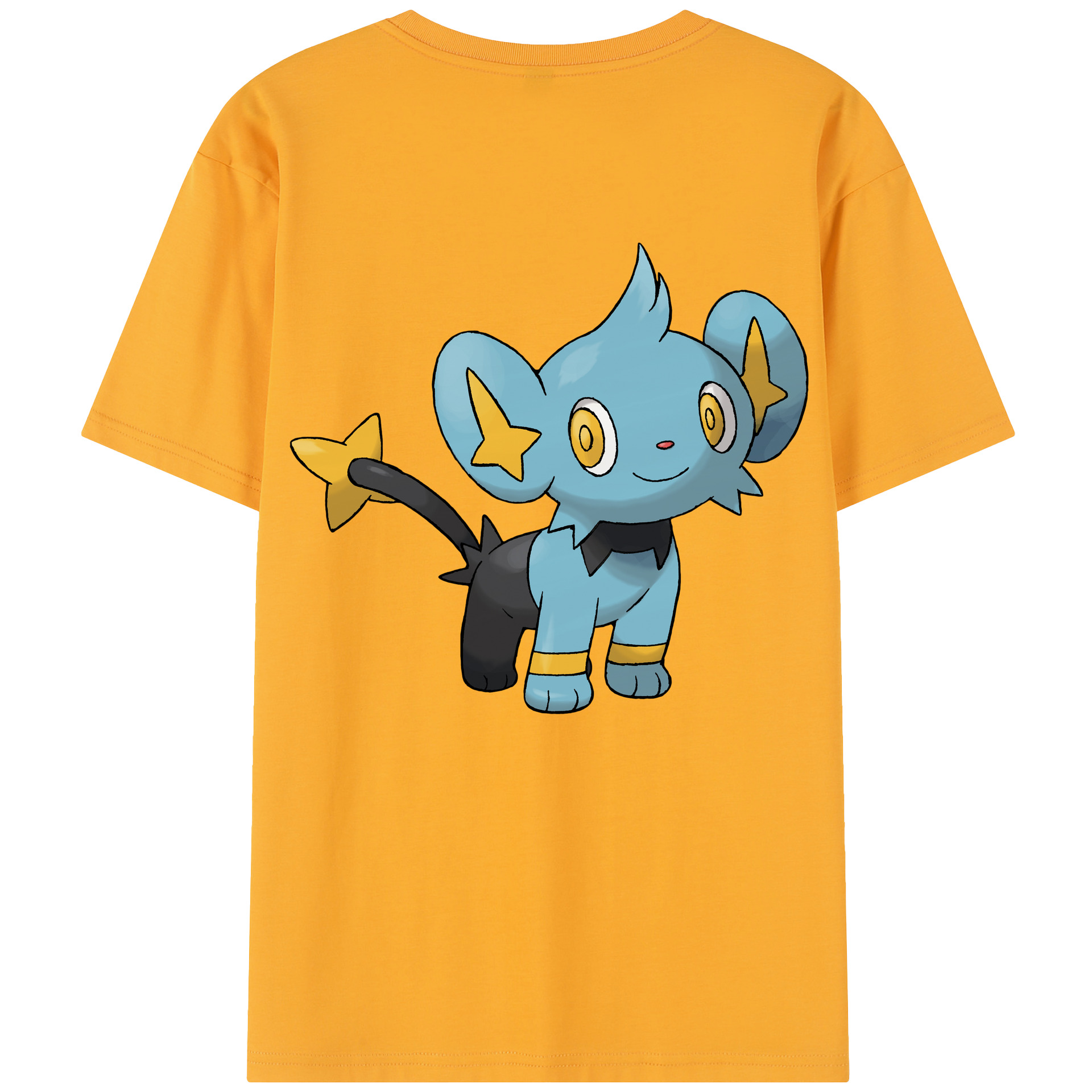 （画像用） ポケットモンスター Pokémon 綿100％半袖Tシャツ（背面プリント）