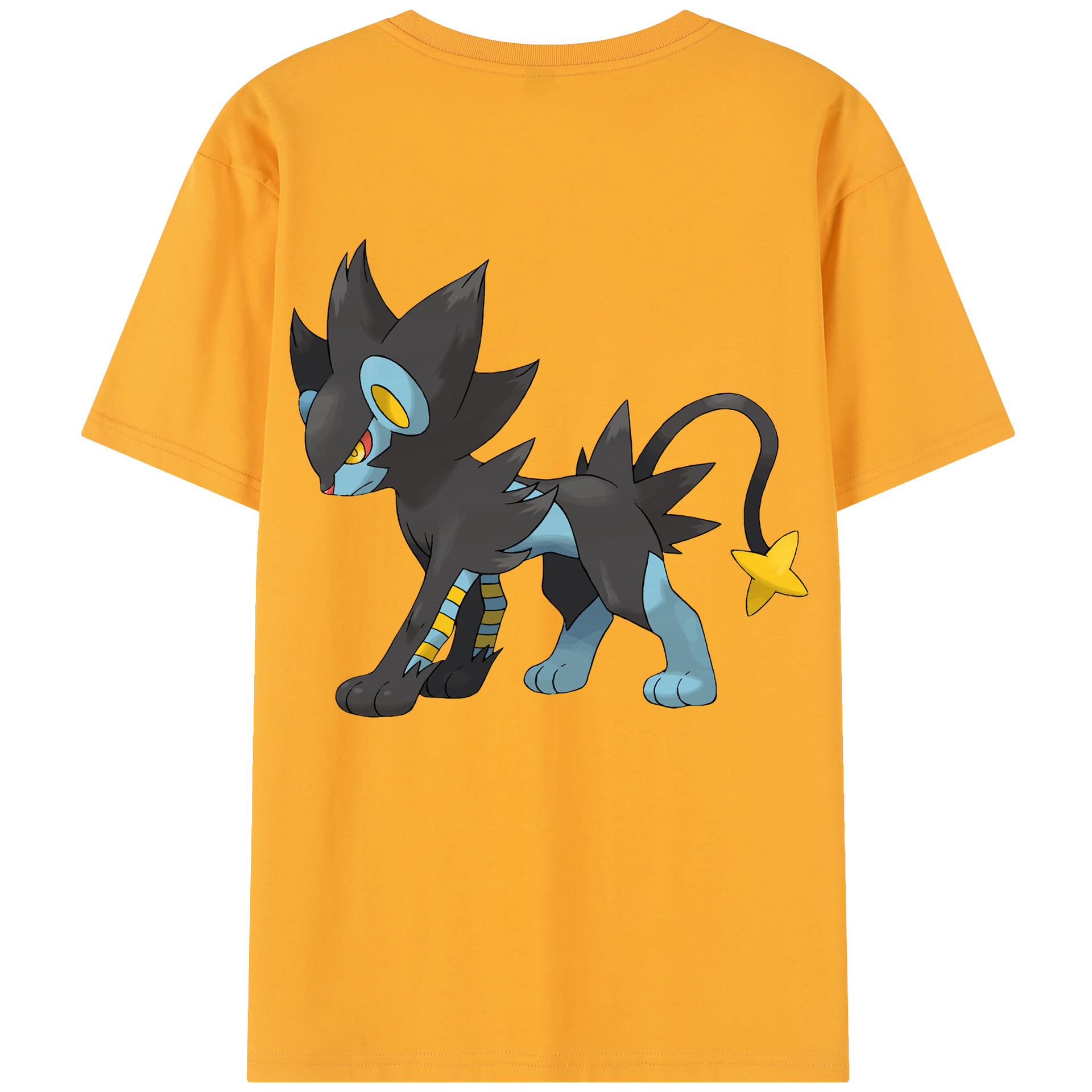 （画像用） ポケットモンスター Pokémon 綿100％半袖Tシャツ（背面プリント）