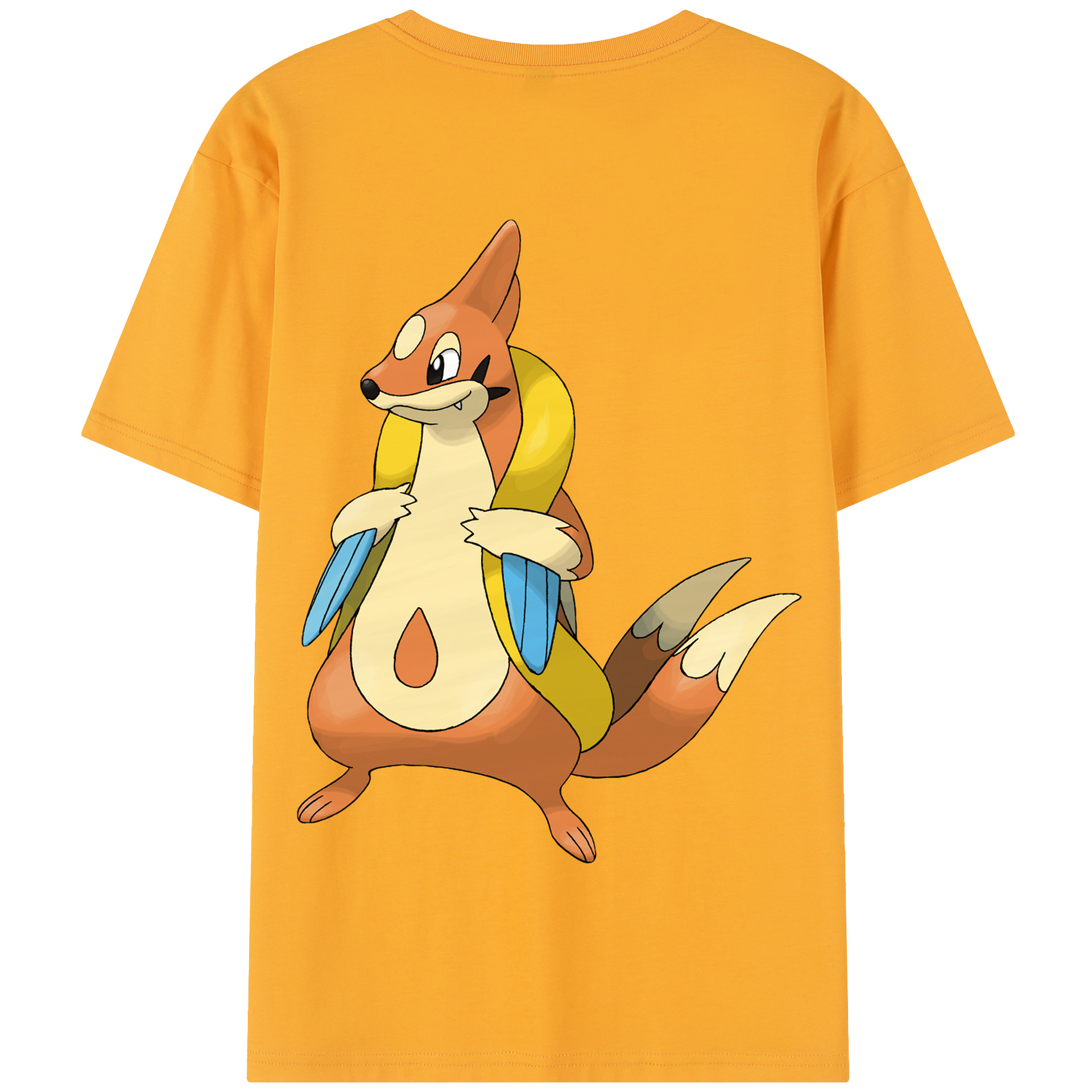 （画像用） ポケットモンスター Pokémon 綿100％半袖Tシャツ（背面プリント）