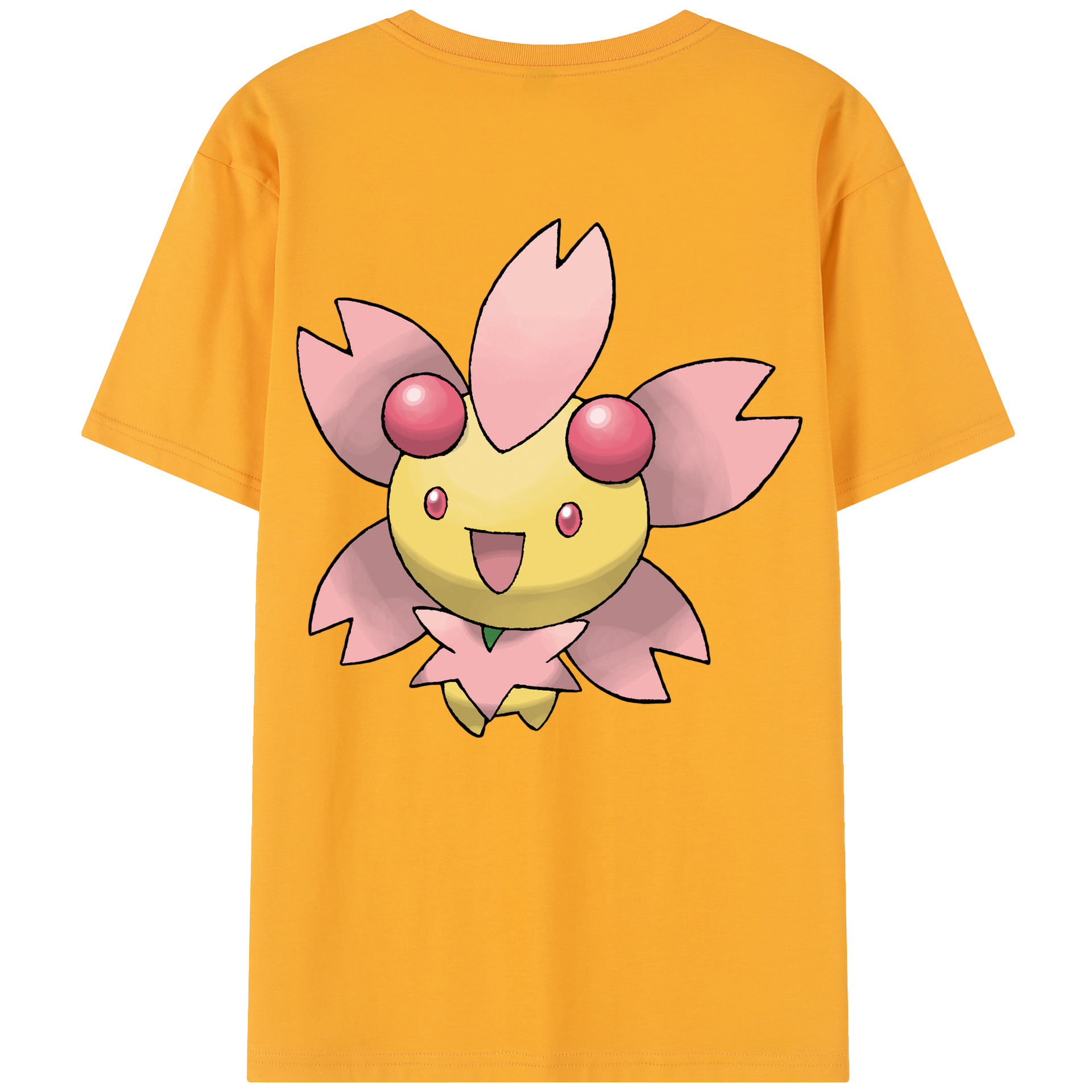 （画像用） ポケットモンスター Pokémon 綿100％半袖Tシャツ（背面プリント）