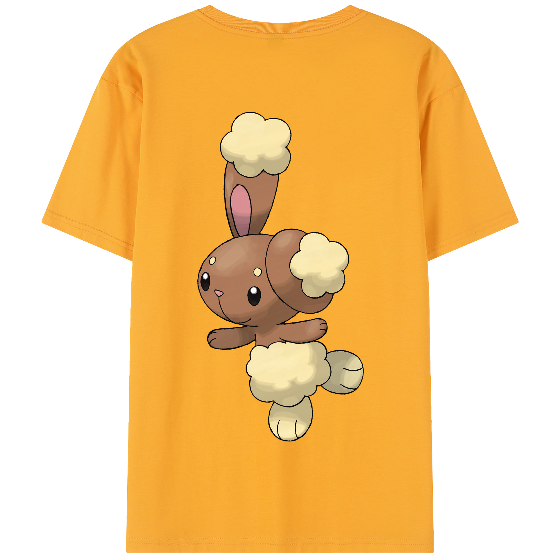 （画像用） ポケットモンスター Pokémon 綿100％半袖Tシャツ（背面プリント）