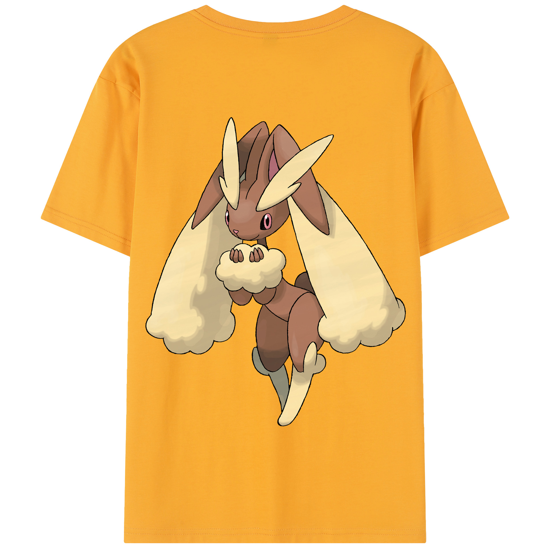 （画像用） ポケットモンスター Pokémon 綿100％半袖Tシャツ（背面プリント）