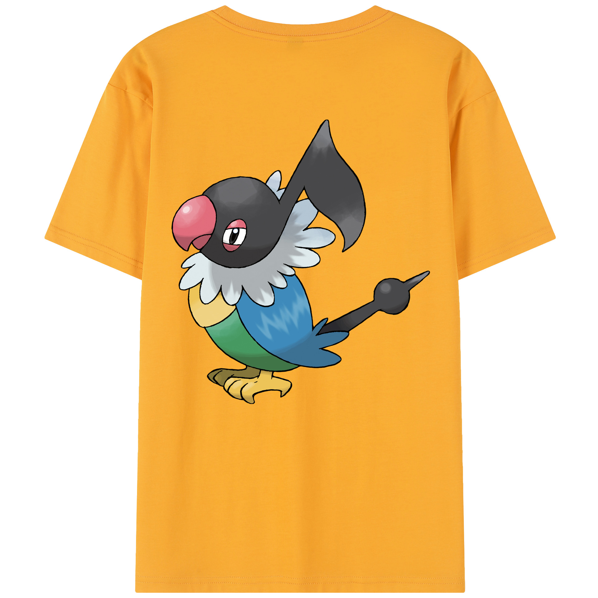 （画像用） ポケットモンスター Pokémon 綿100％半袖Tシャツ（背面プリント）