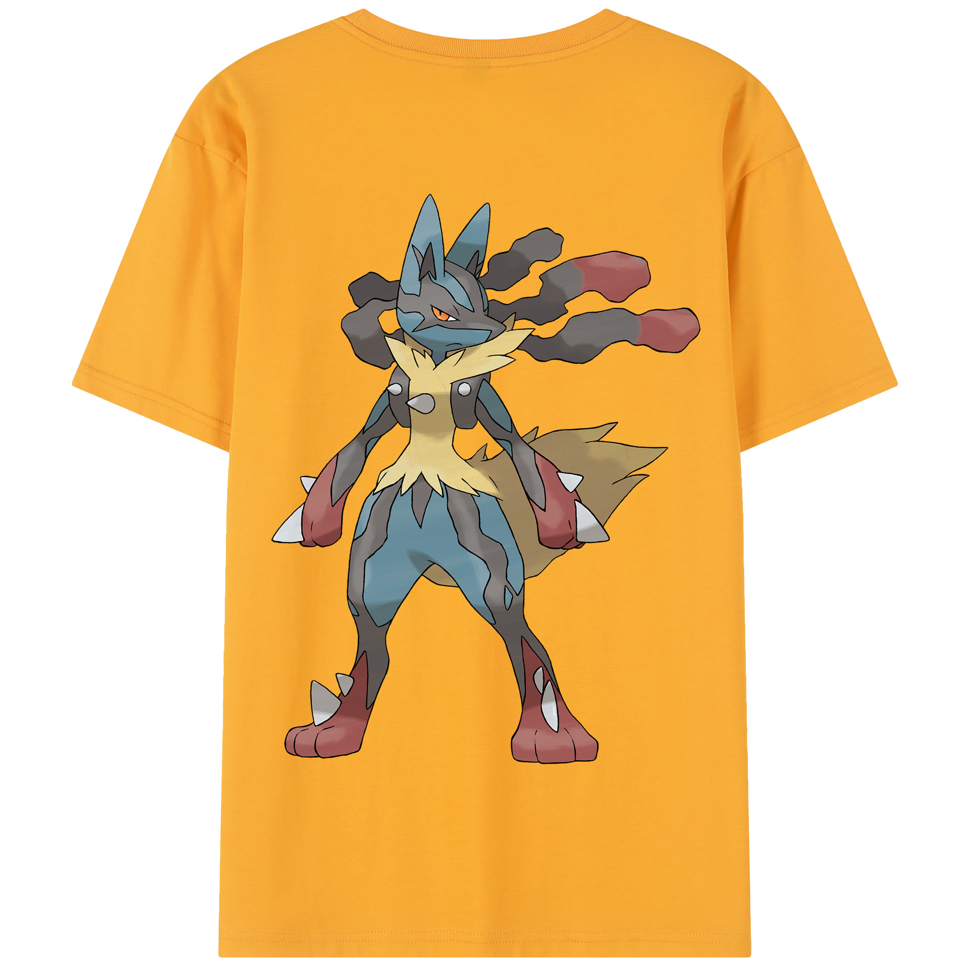 （画像用） ポケットモンスター Pokémon 綿100％半袖Tシャツ（背面プリント）