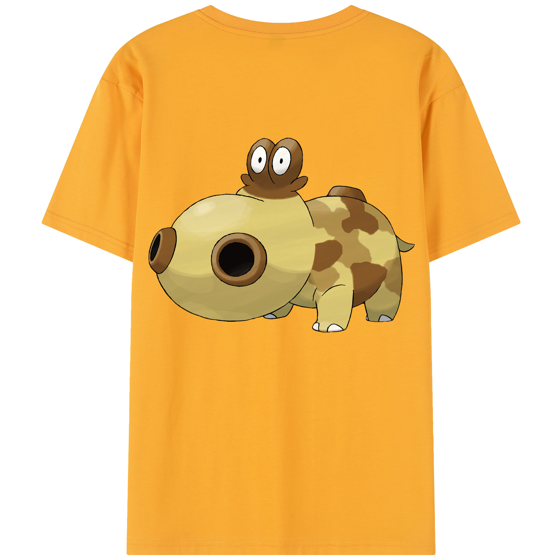 （画像用） ポケットモンスター Pokémon 綿100％半袖Tシャツ（背面プリント）