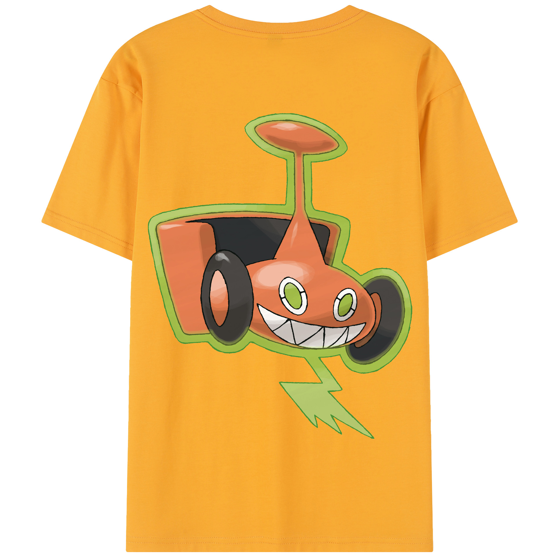 （画像用） ポケットモンスター Pokémon 綿100％半袖Tシャツ（背面プリント）