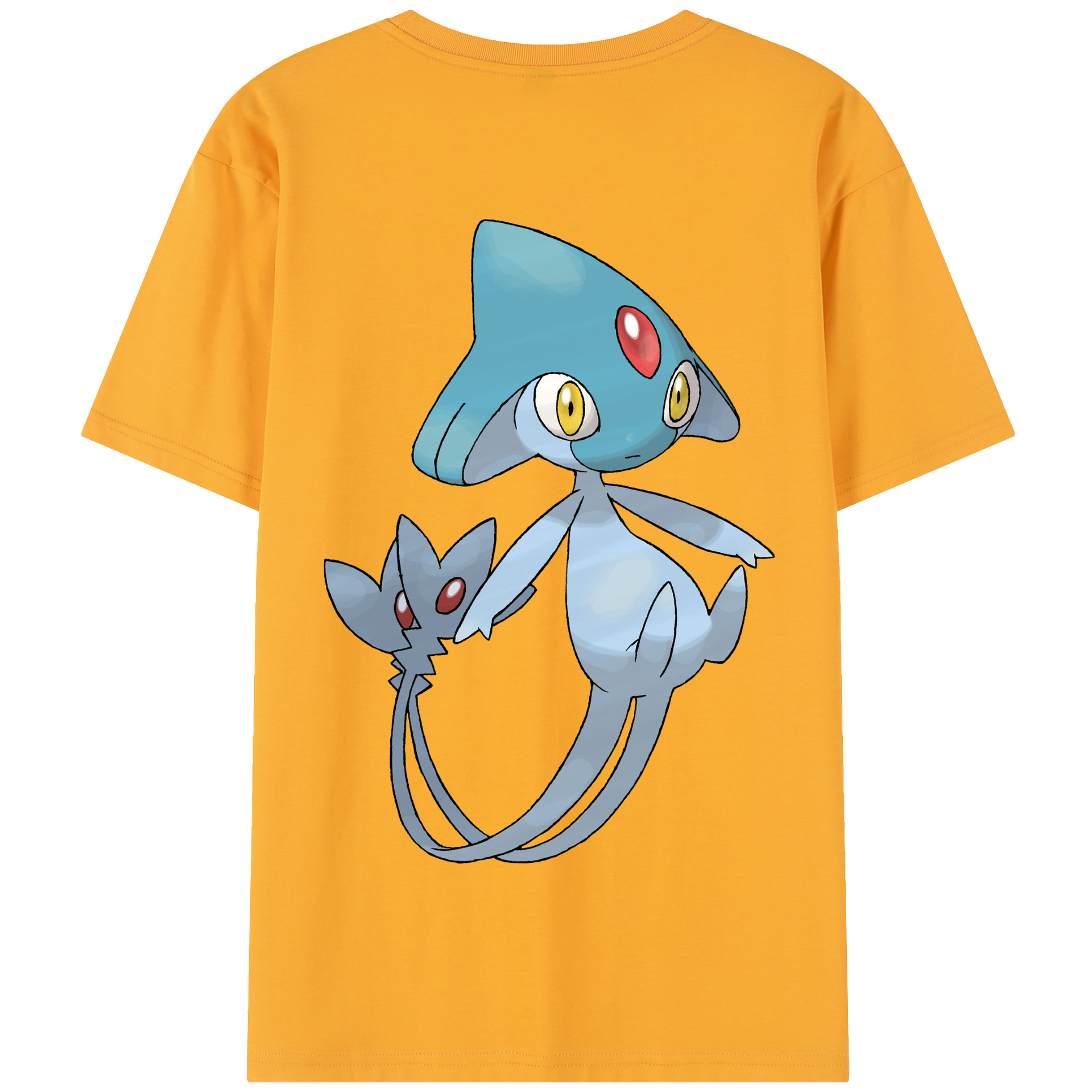 （画像用） ポケットモンスター Pokémon 綿100％半袖Tシャツ（背面プリント）