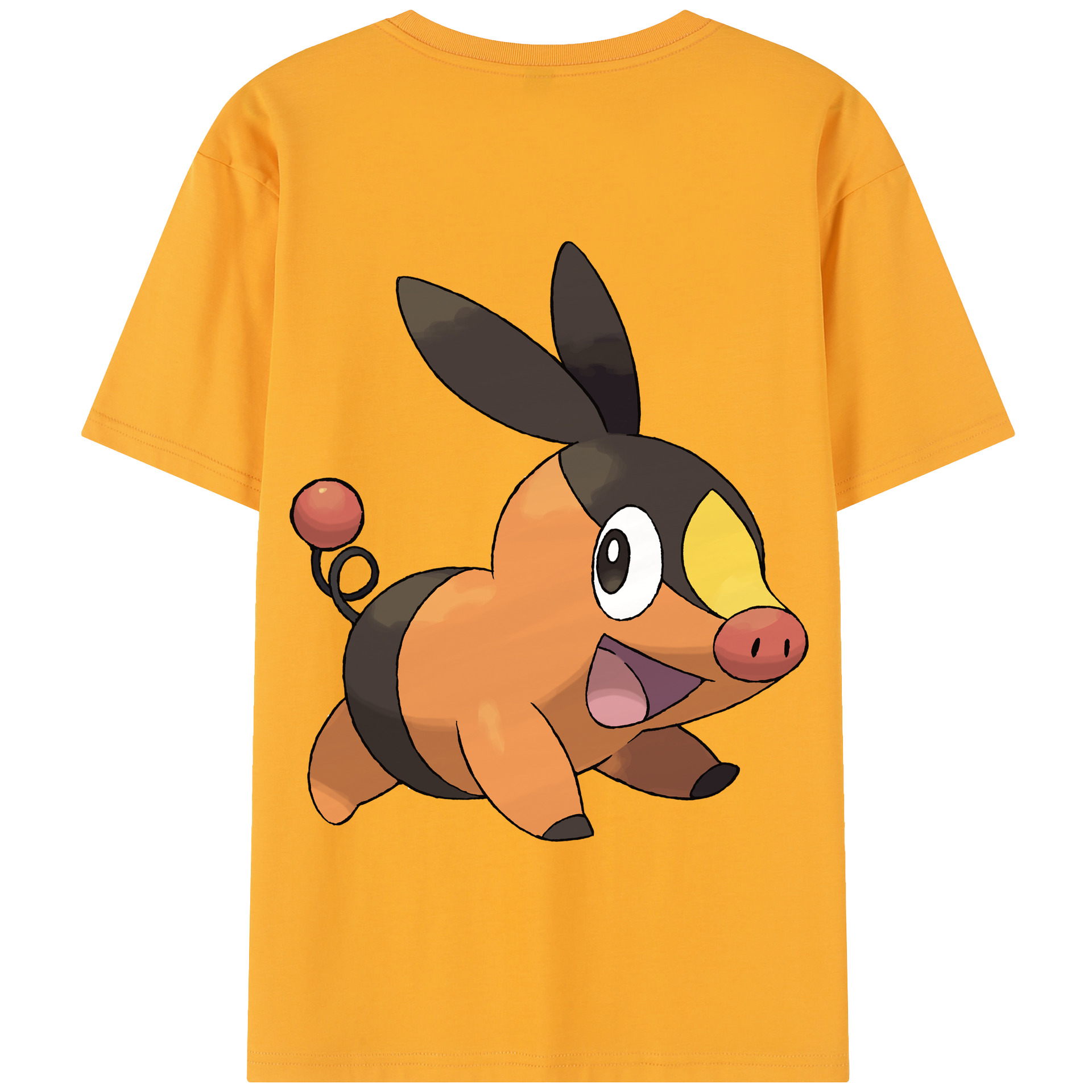 （画像用） ポケットモンスター Pokémon 綿100％半袖Tシャツ（背面プリント）