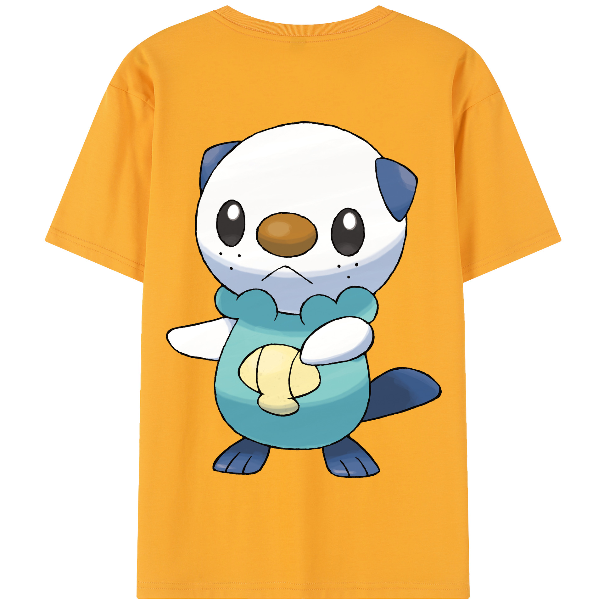 （画像用） ポケットモンスター Pokémon 綿100％半袖Tシャツ（背面プリント）