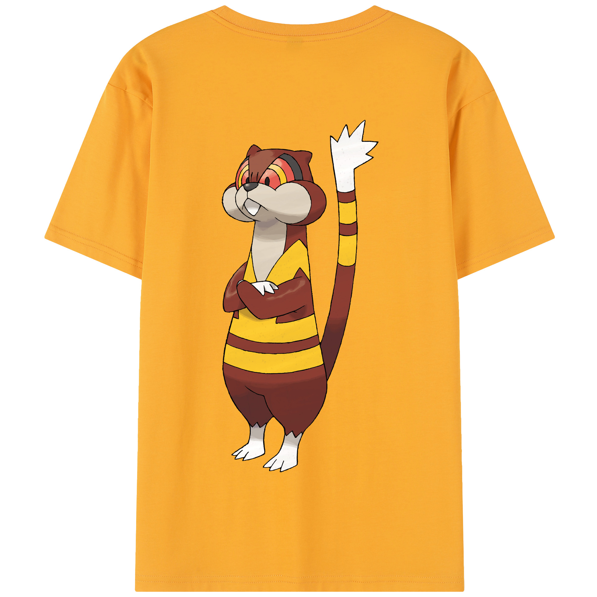 （画像用） ポケットモンスター Pokémon 綿100％半袖Tシャツ（背面プリント）