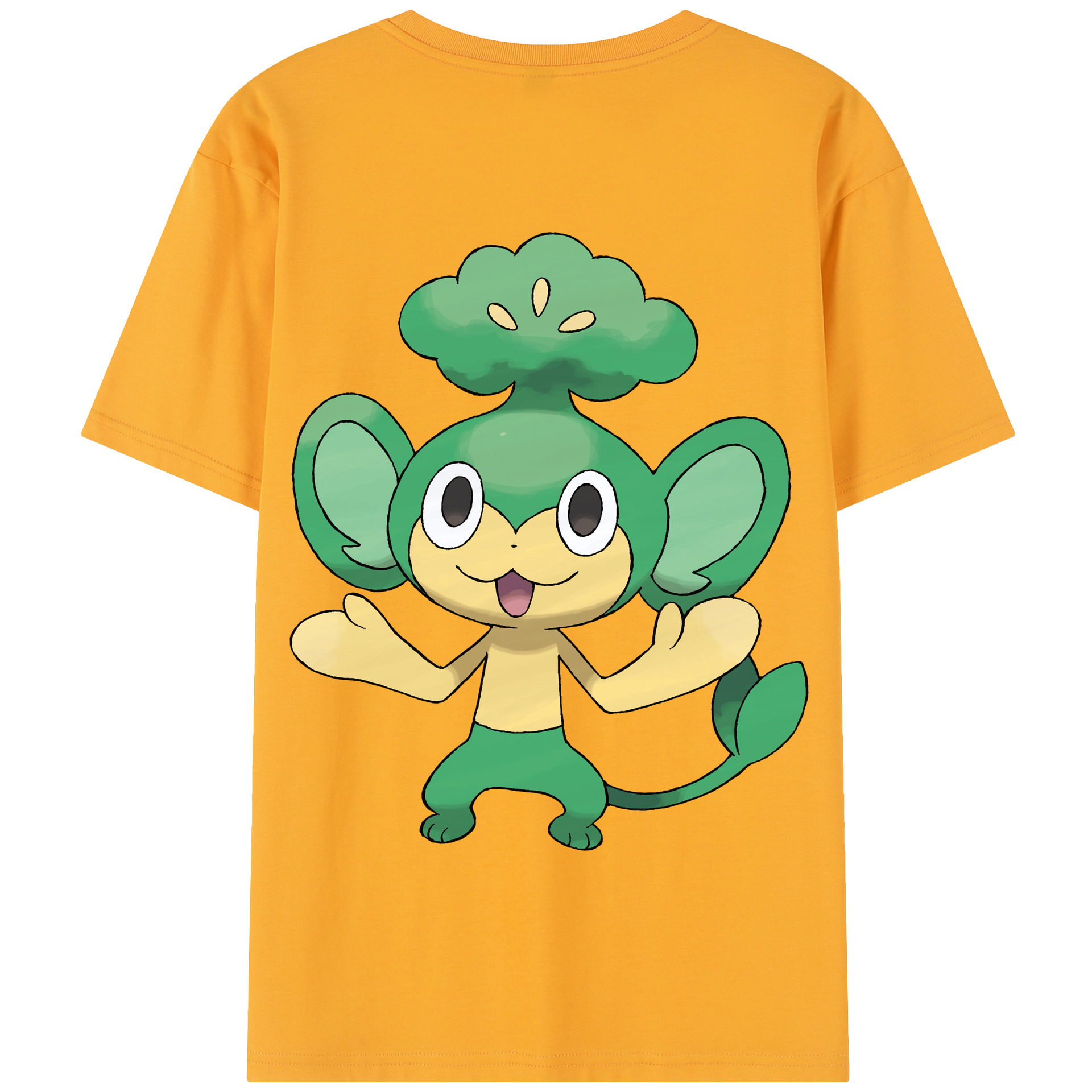 （画像用） ポケットモンスター Pokémon 綿100％半袖Tシャツ（背面プリント）