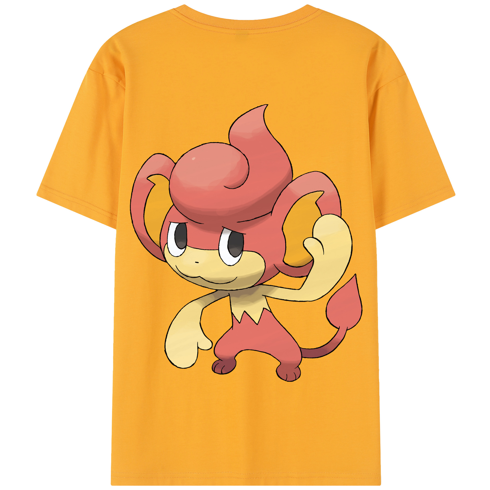 （画像用） ポケットモンスター Pokémon 綿100％半袖Tシャツ（背面プリント）