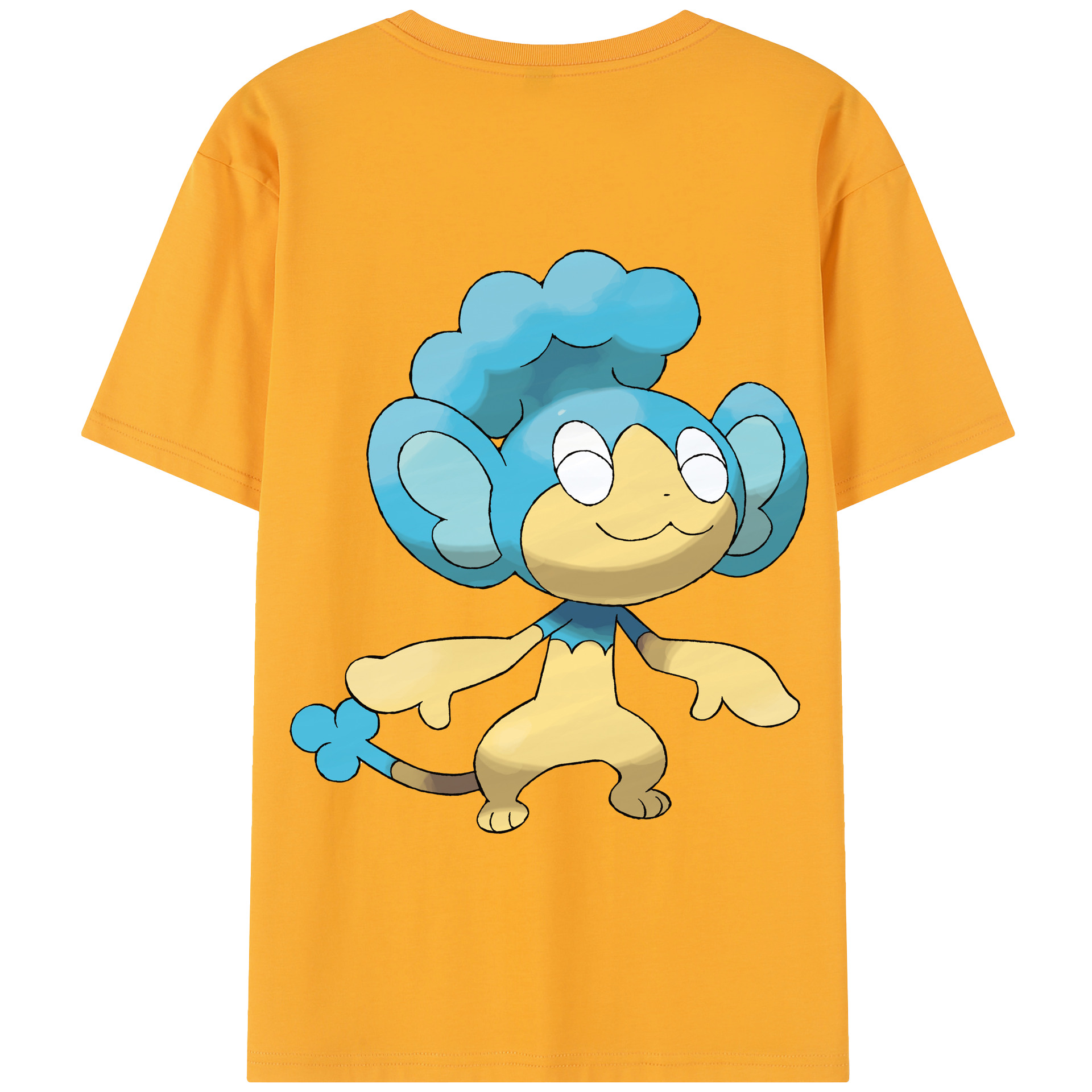 （画像用） ポケットモンスター Pokémon 綿100％半袖Tシャツ（背面プリント）