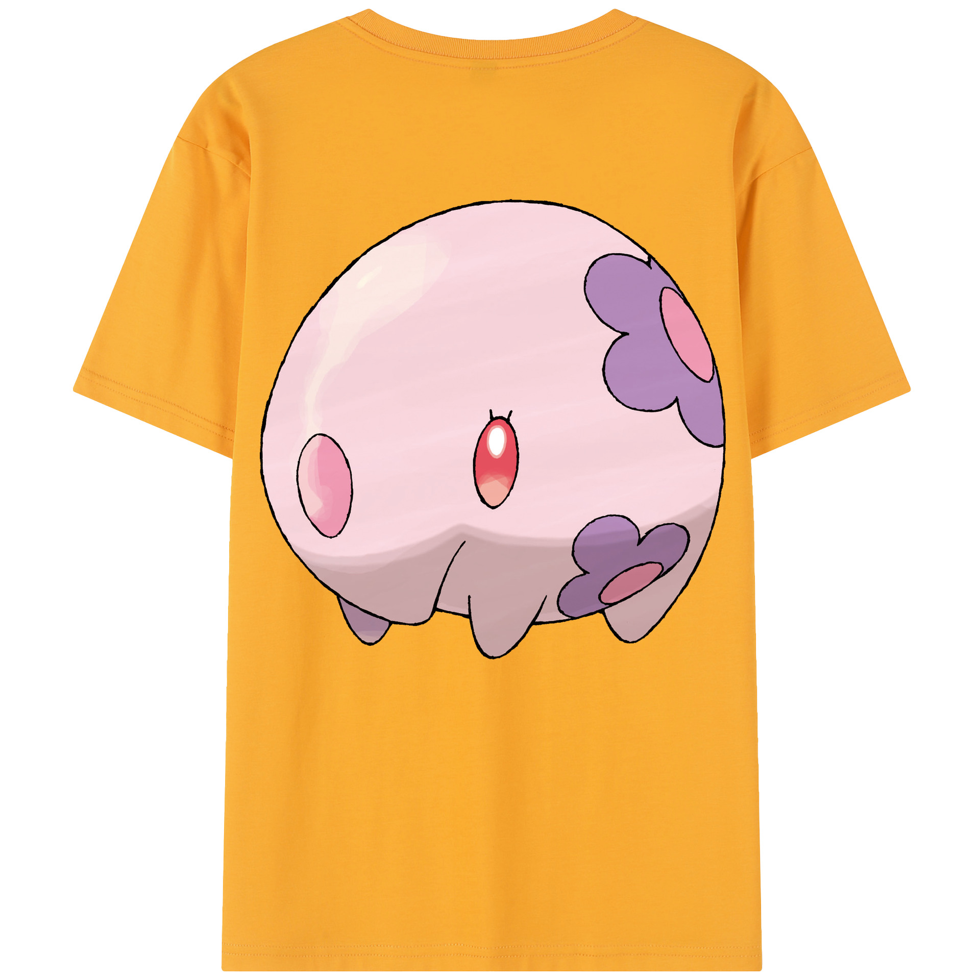 （画像用） ポケットモンスター Pokémon 綿100％半袖Tシャツ（背面プリント）