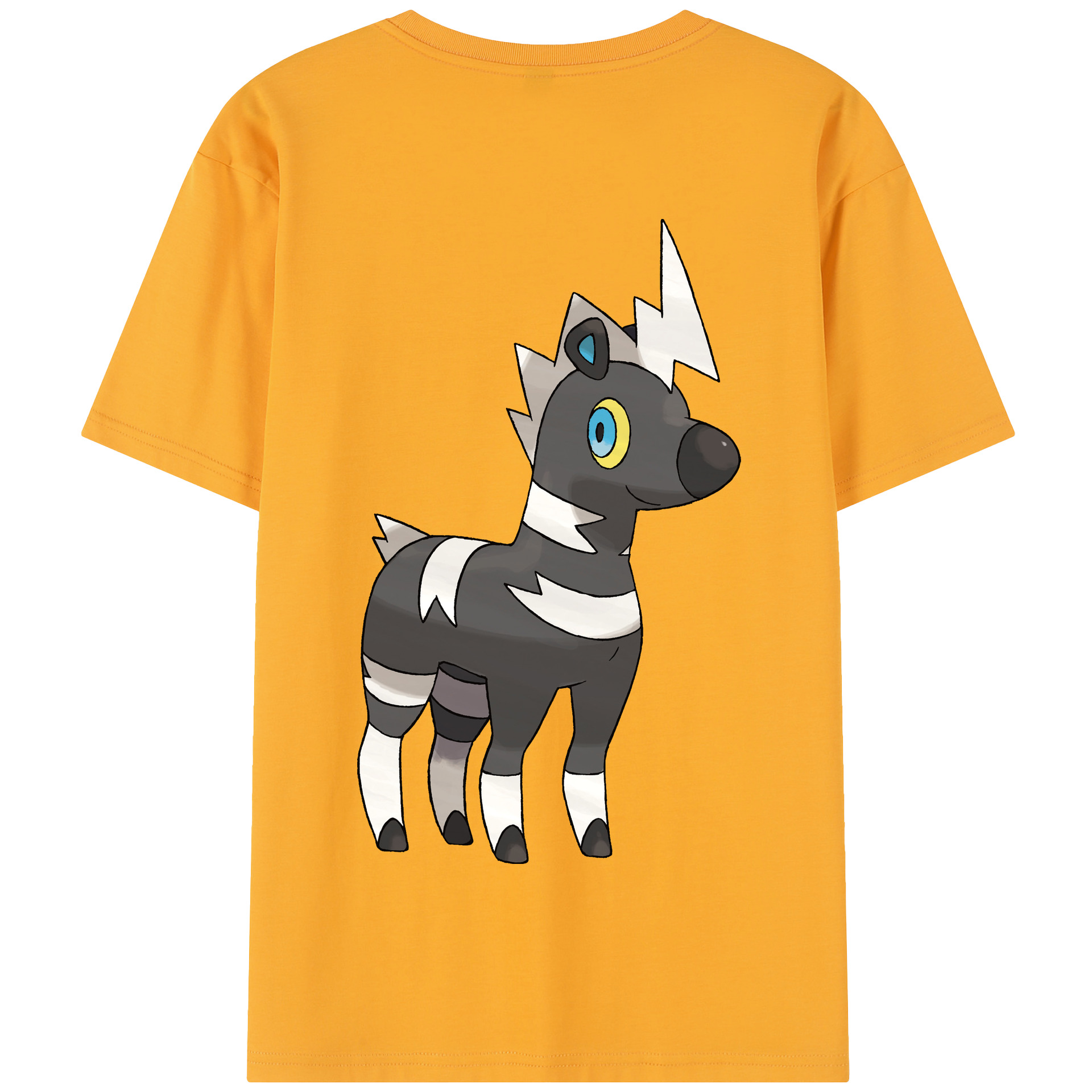 （画像用） ポケットモンスター Pokémon 綿100％半袖Tシャツ（背面プリント）