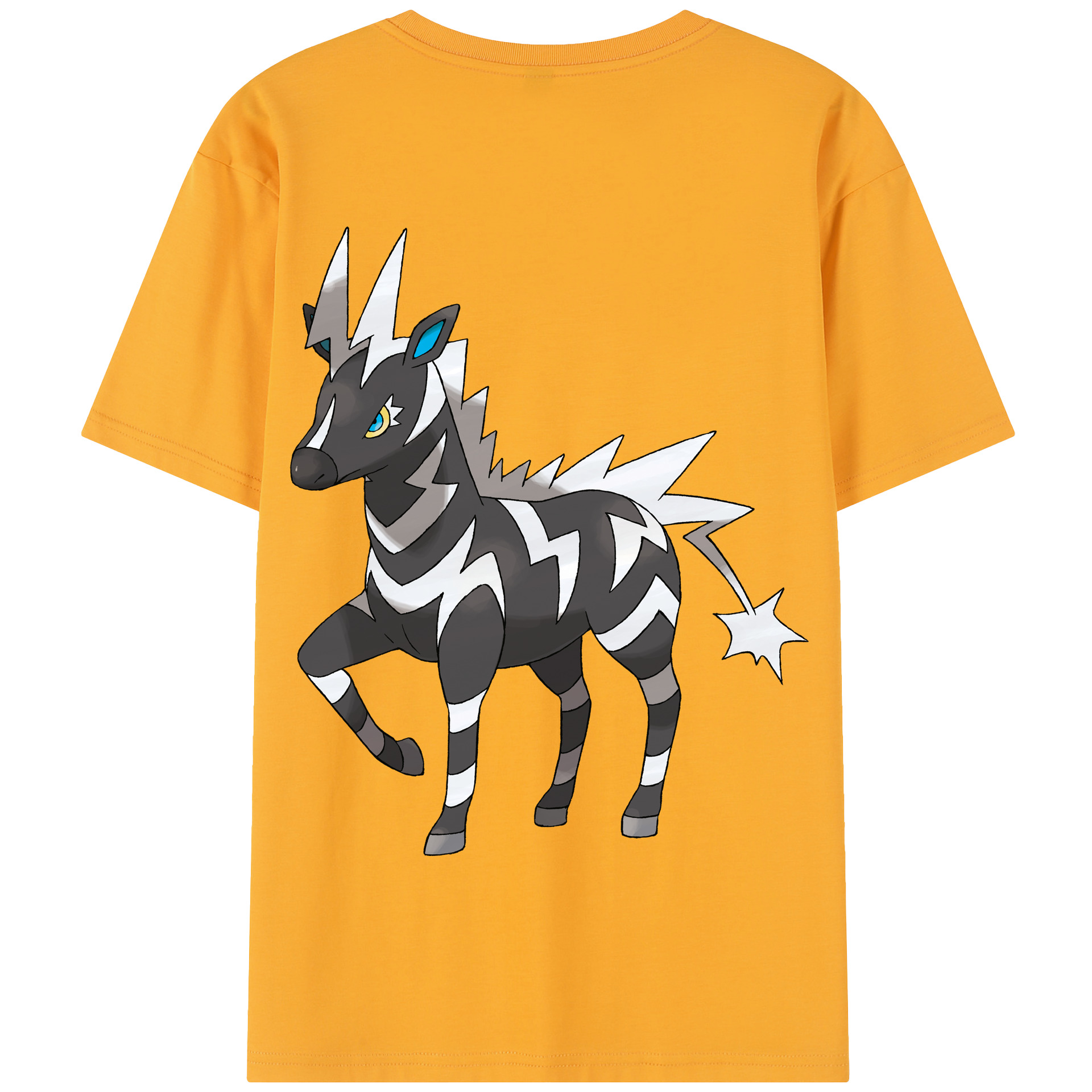 （画像用） ポケットモンスター Pokémon 綿100％半袖Tシャツ（背面プリント）