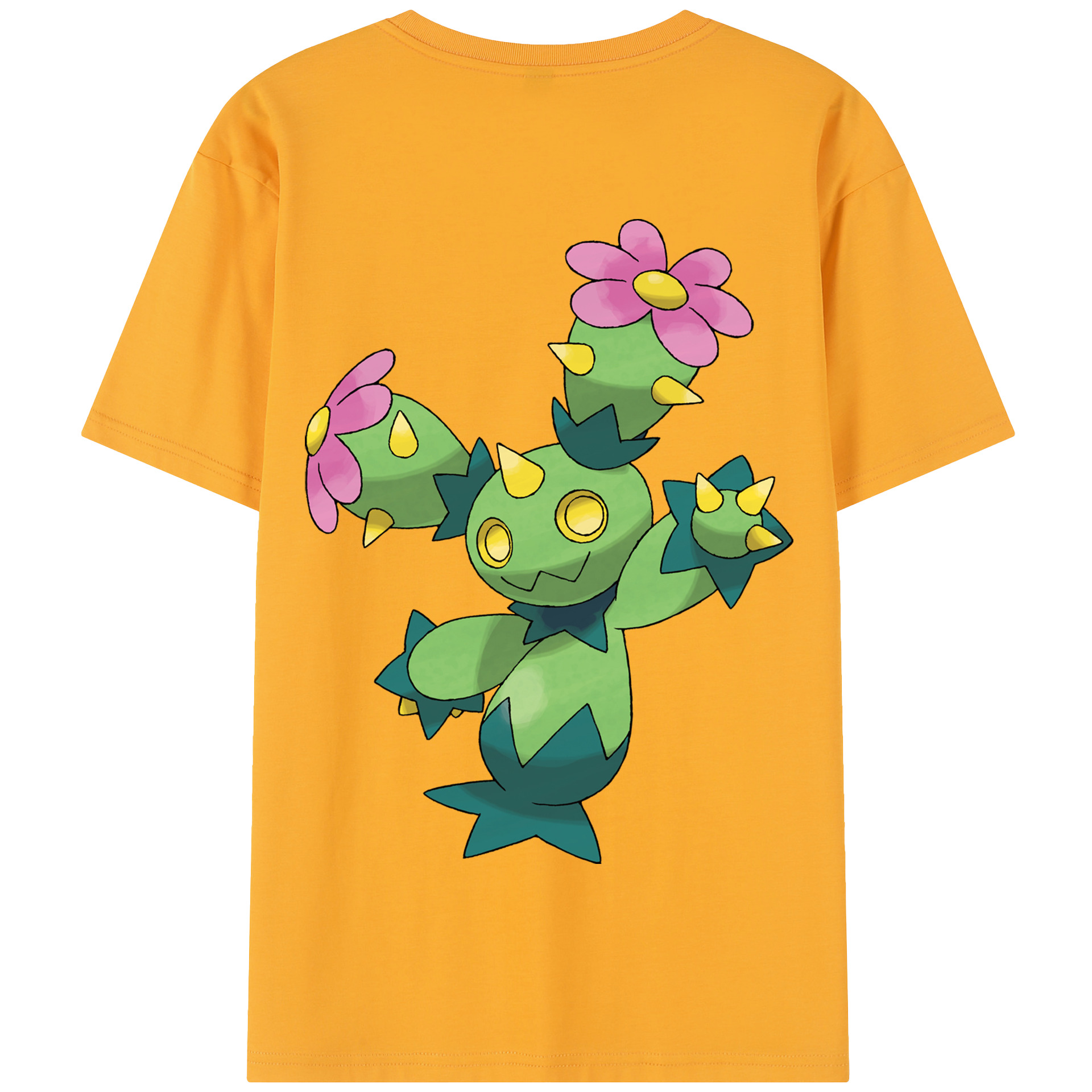 （画像用） ポケットモンスター Pokémon 綿100％半袖Tシャツ（背面プリント）