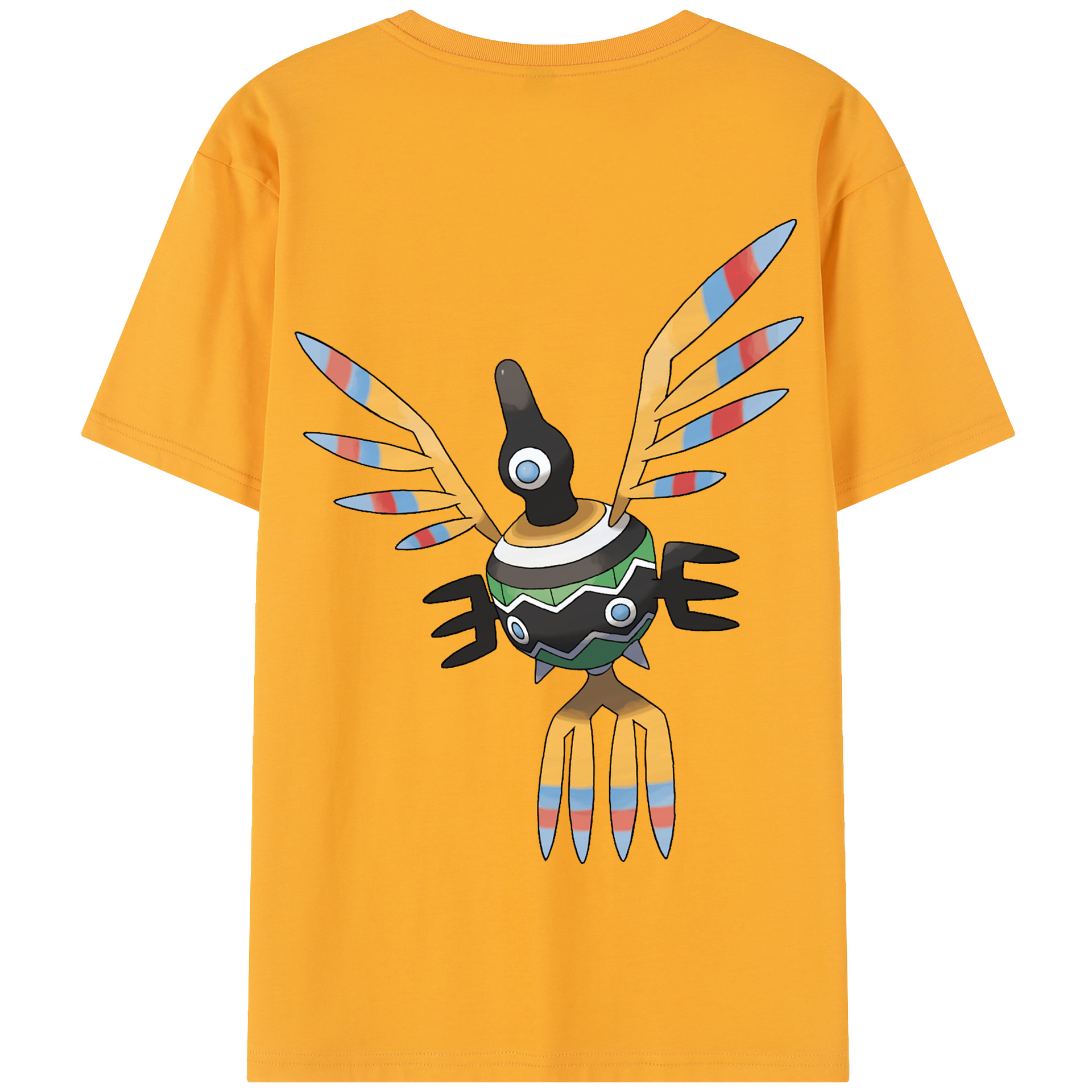 （画像用） ポケットモンスター Pokémon 綿100％半袖Tシャツ（背面プリント）