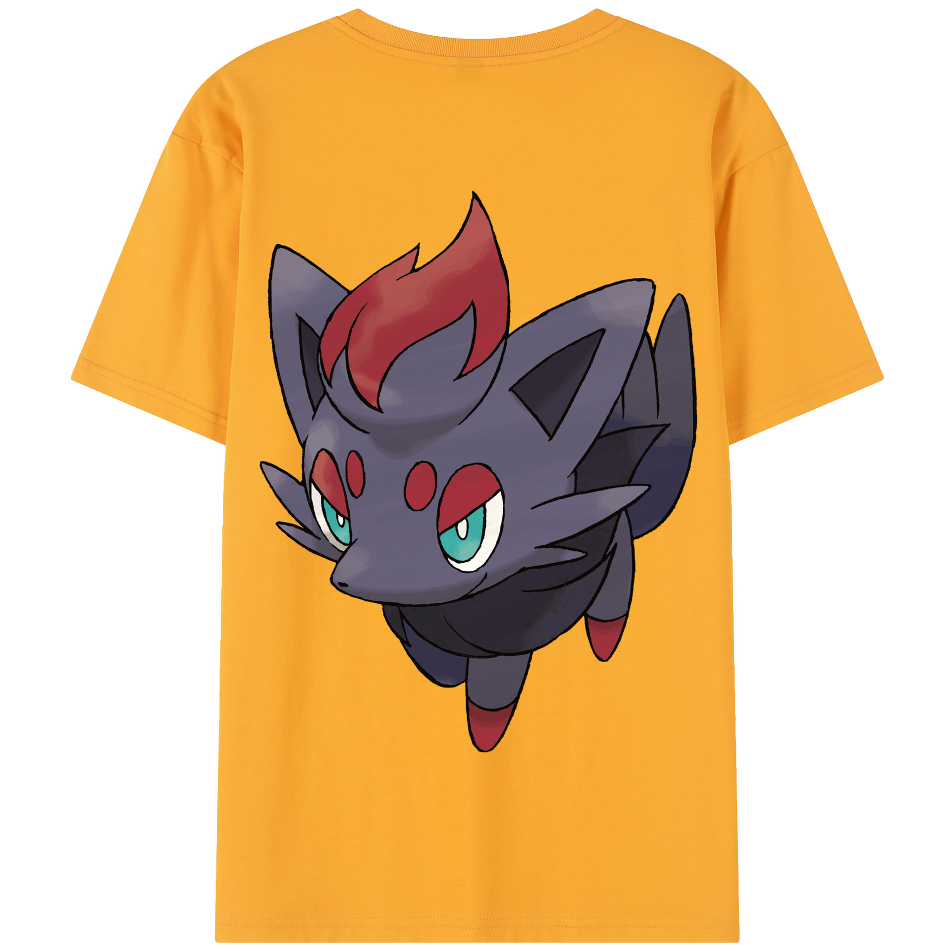 （画像用） ポケットモンスター Pokémon 綿100％半袖Tシャツ（背面プリント）