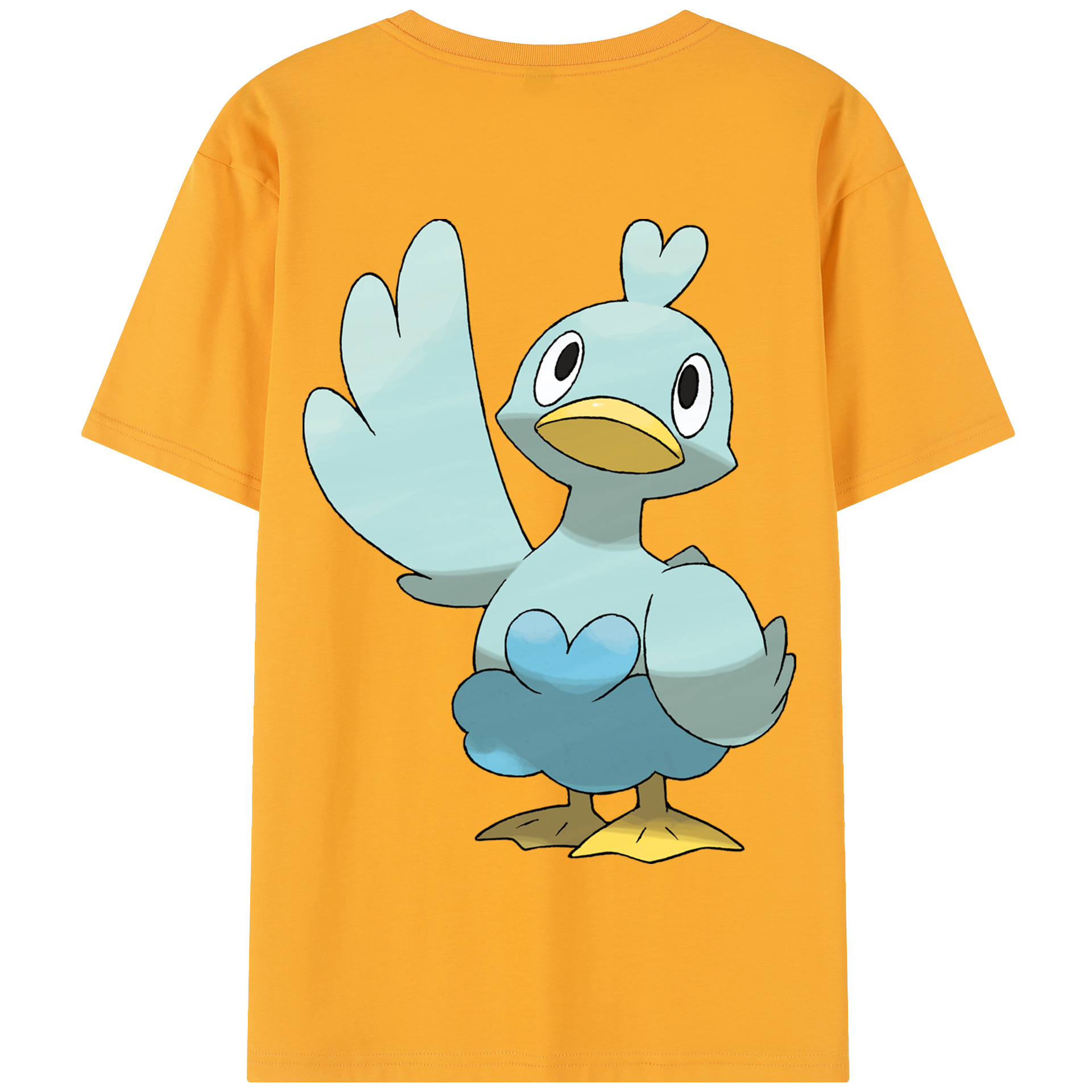 （画像用） ポケットモンスター Pokémon 綿100％半袖Tシャツ（背面プリント）